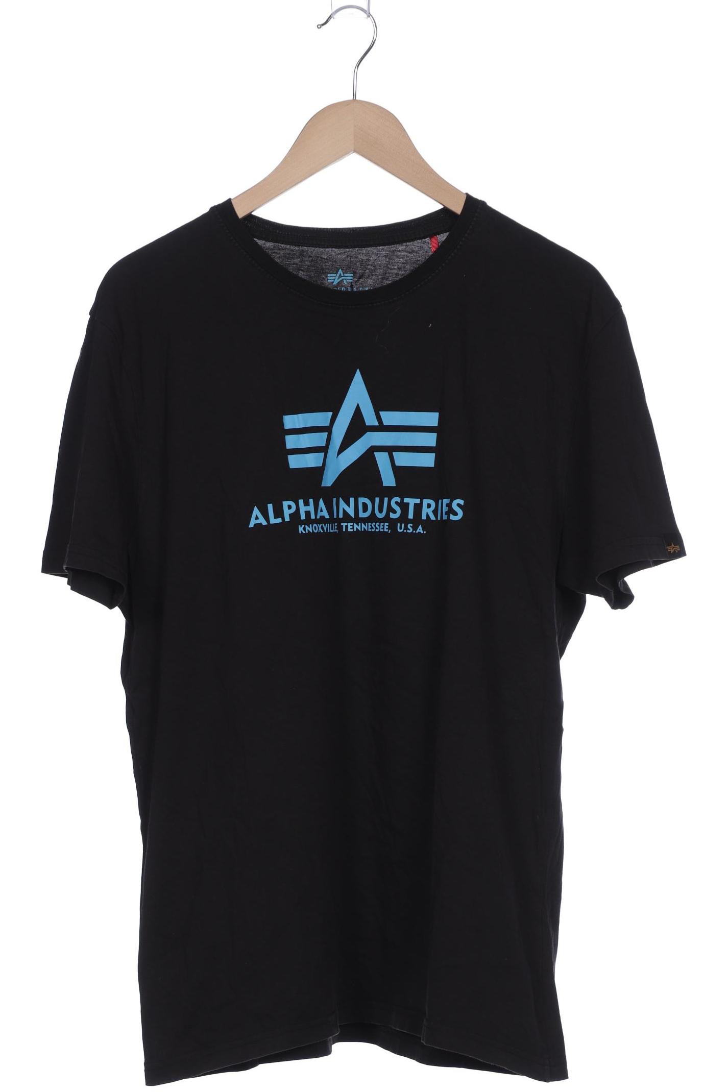 

Alpha industries Herren T-Shirt, schwarz, Gr. 56