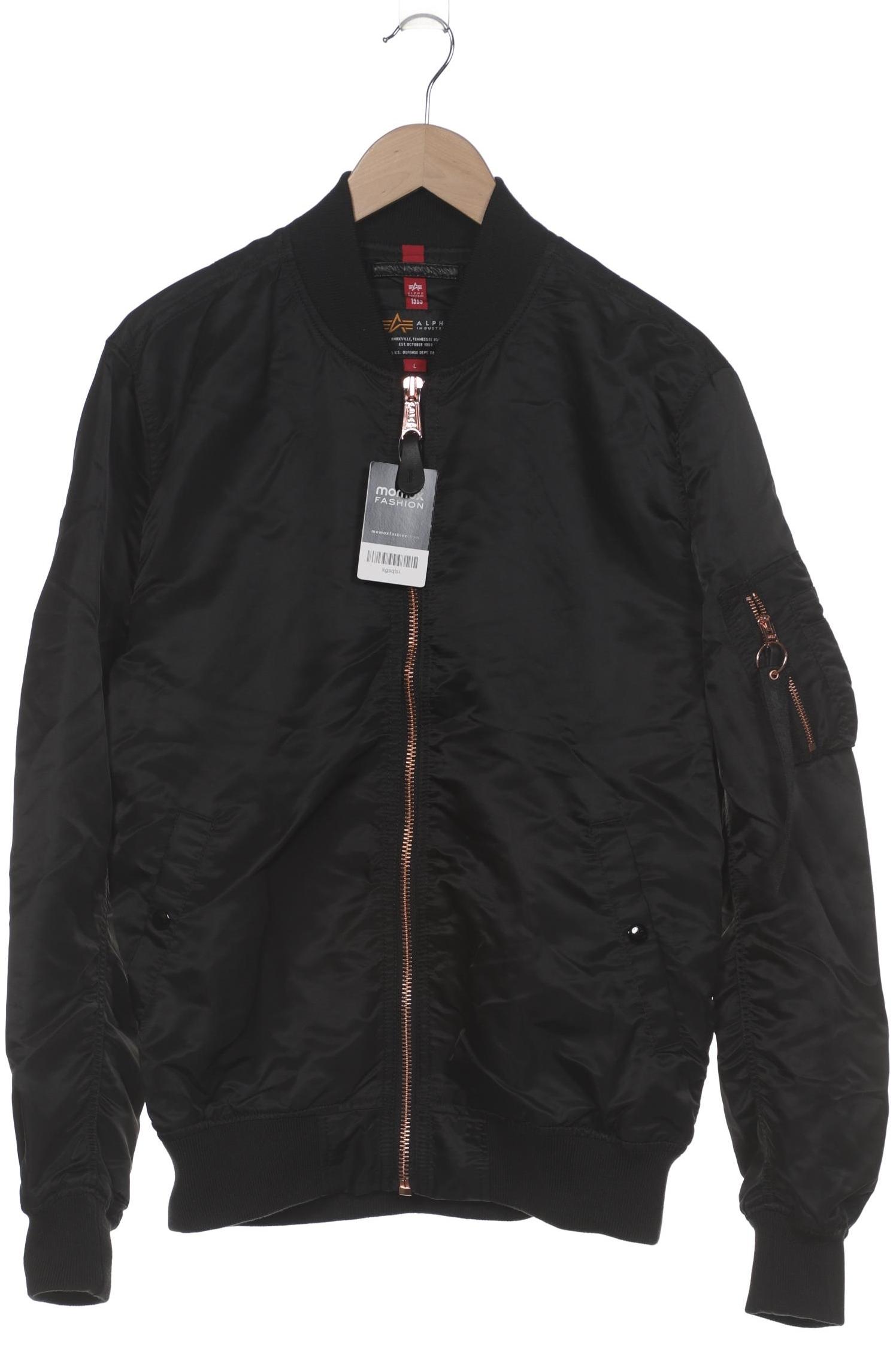 

Alpha industries Herren Jacke, schwarz, Gr. 52