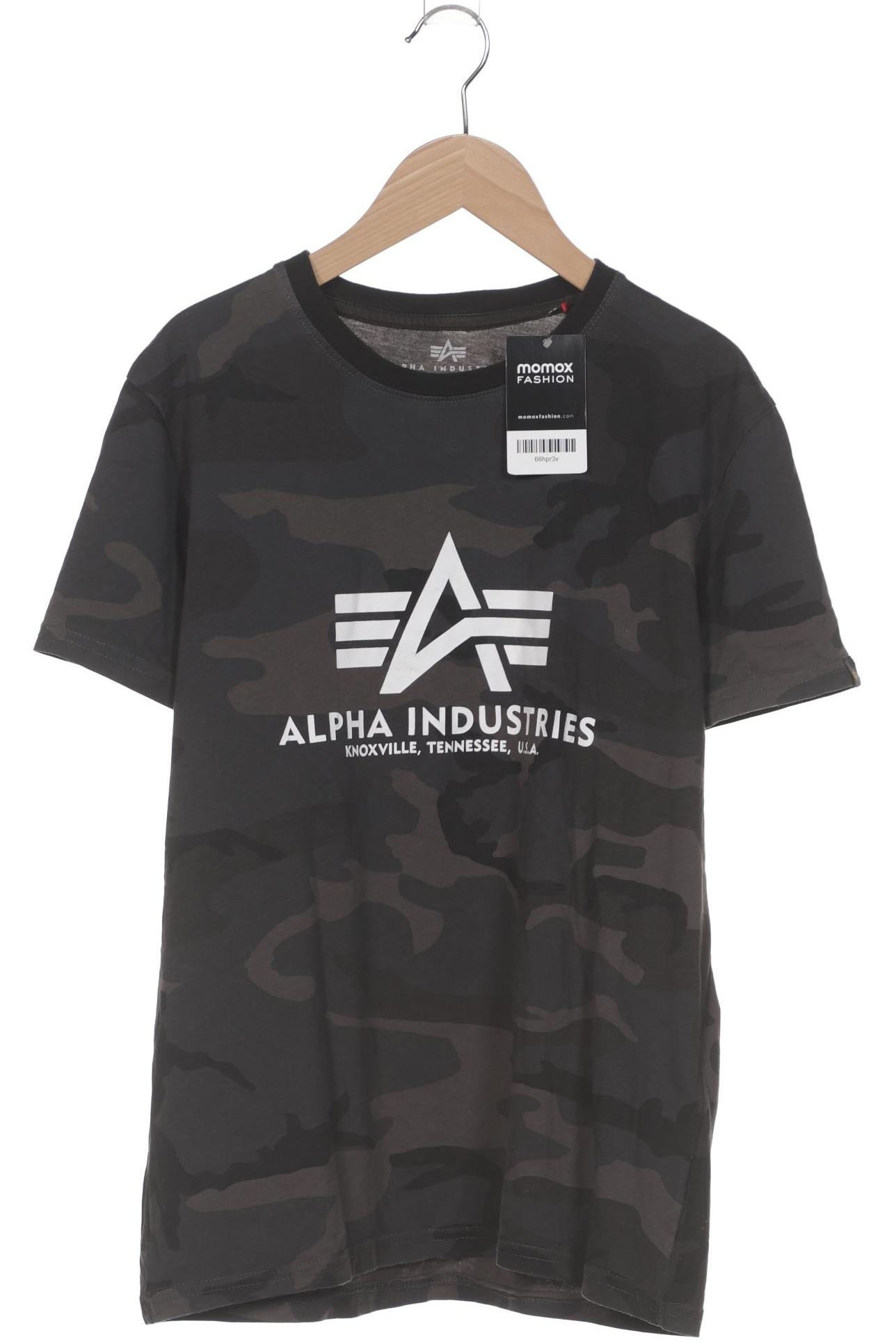 

Alpha industries Herren T-Shirt, grau, Gr. 46