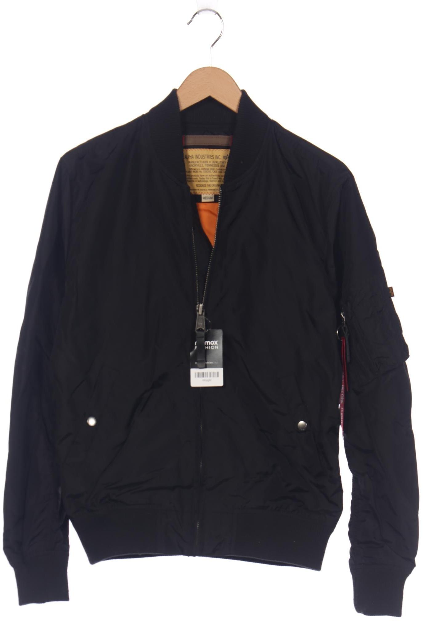 

Alpha industries Herren Jacke, schwarz, Gr. 48