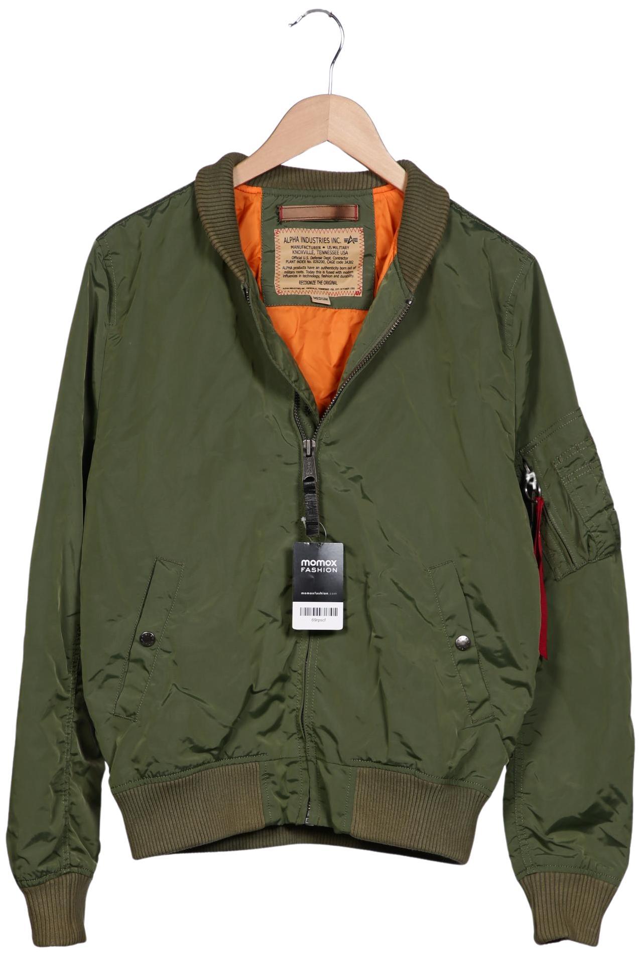 

Alpha industries Herren Jacke, grün, Gr. 48
