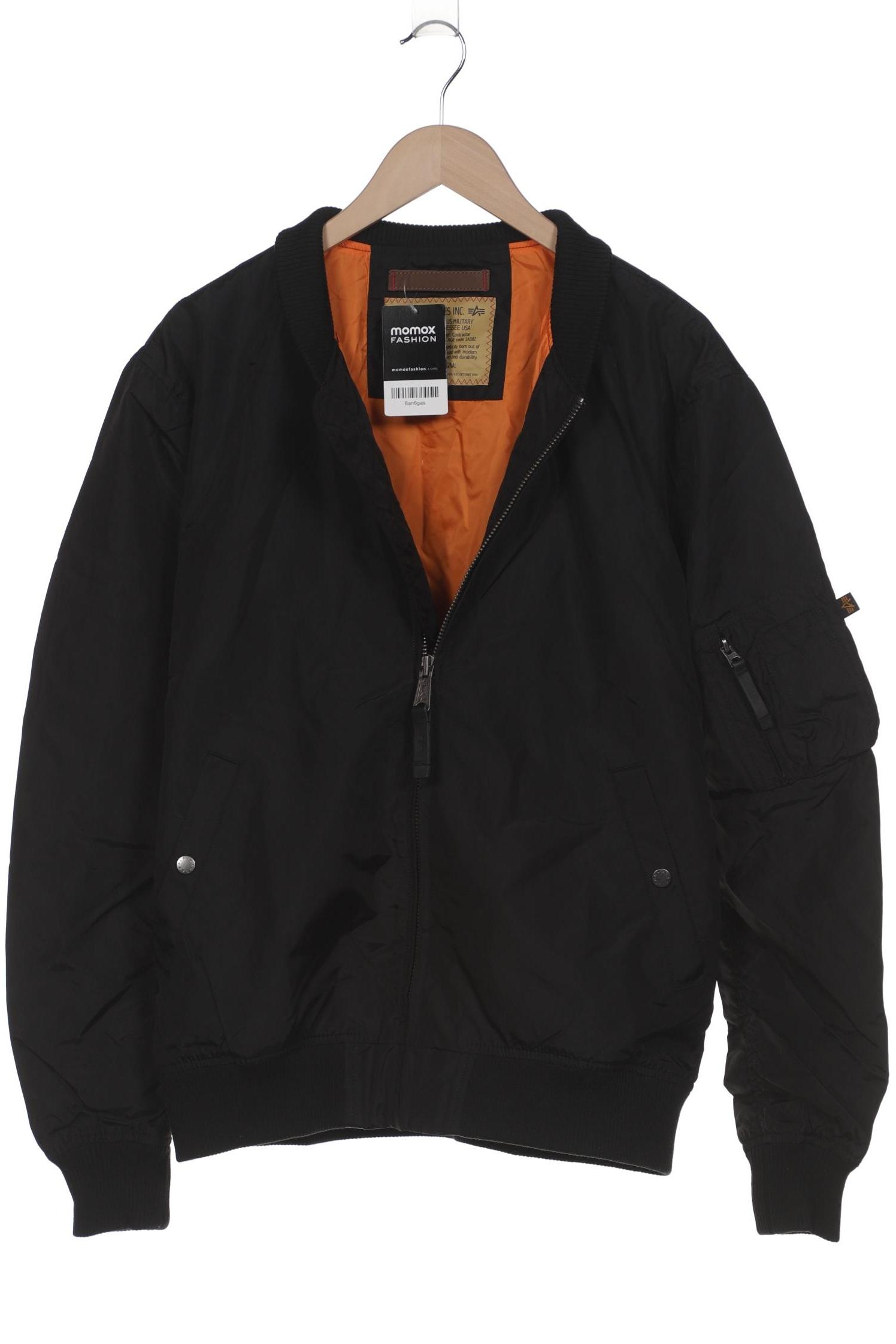 

Alpha industries Herren Jacke, schwarz, Gr. 56