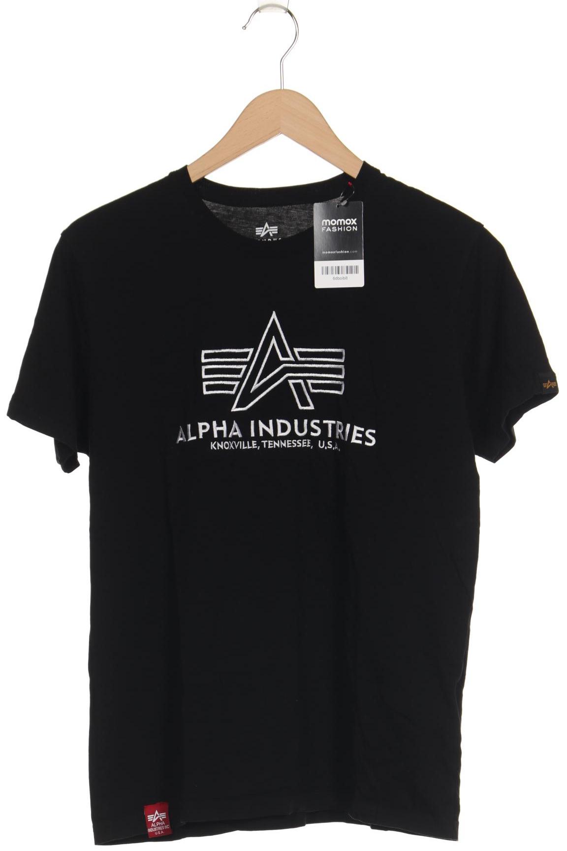 

Alpha industries Herren T-Shirt, schwarz, Gr. 48