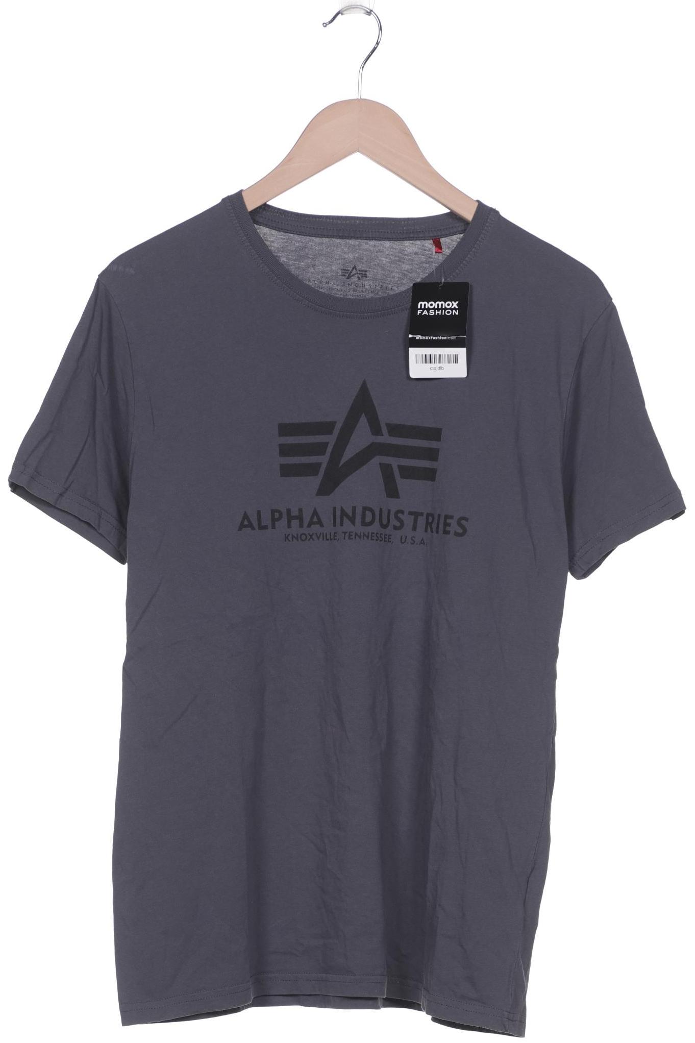 

Alpha industries Herren T-Shirt, grau, Gr. 52