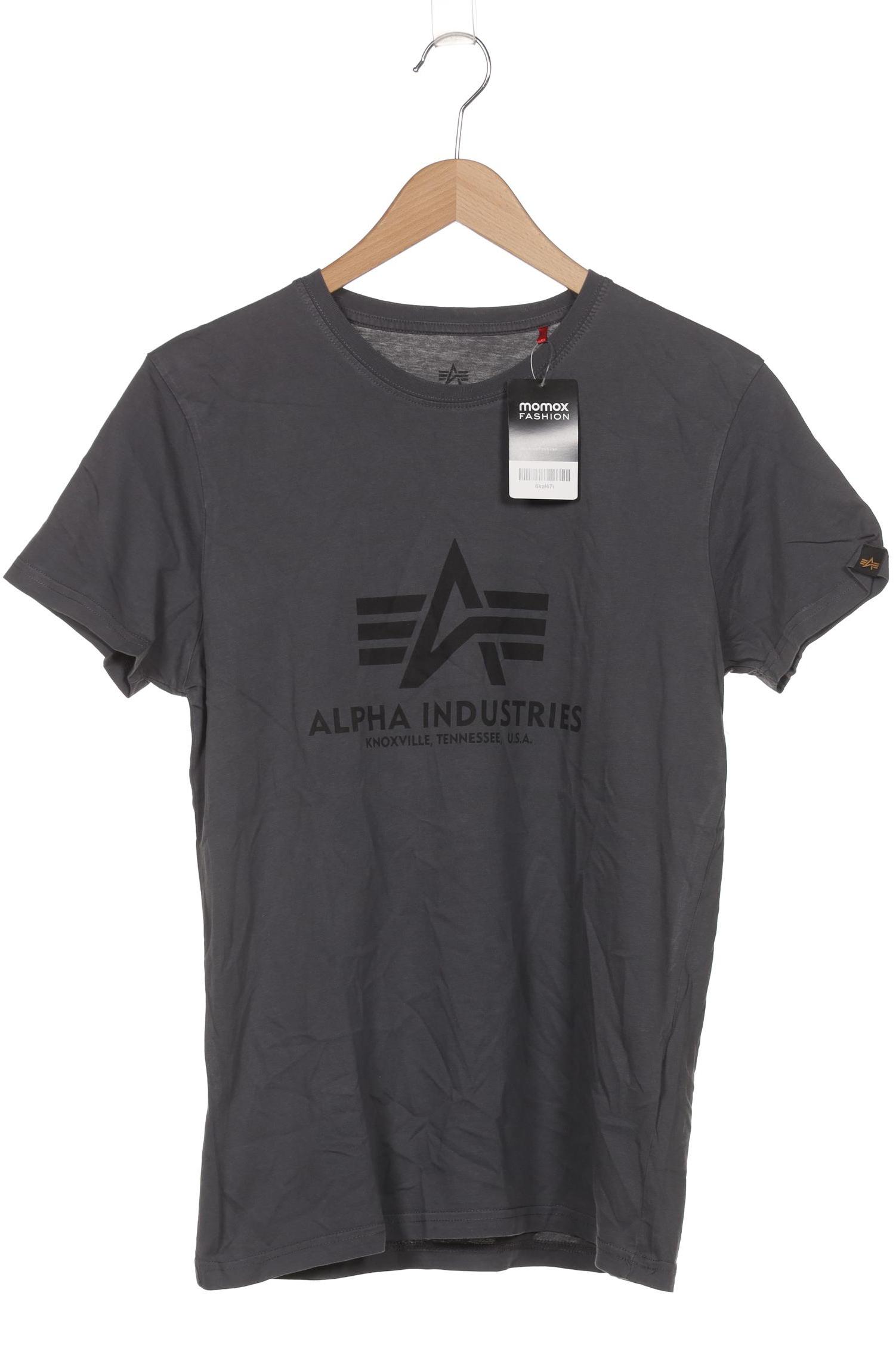 

Alpha industries Herren T-Shirt, grau, Gr. 48