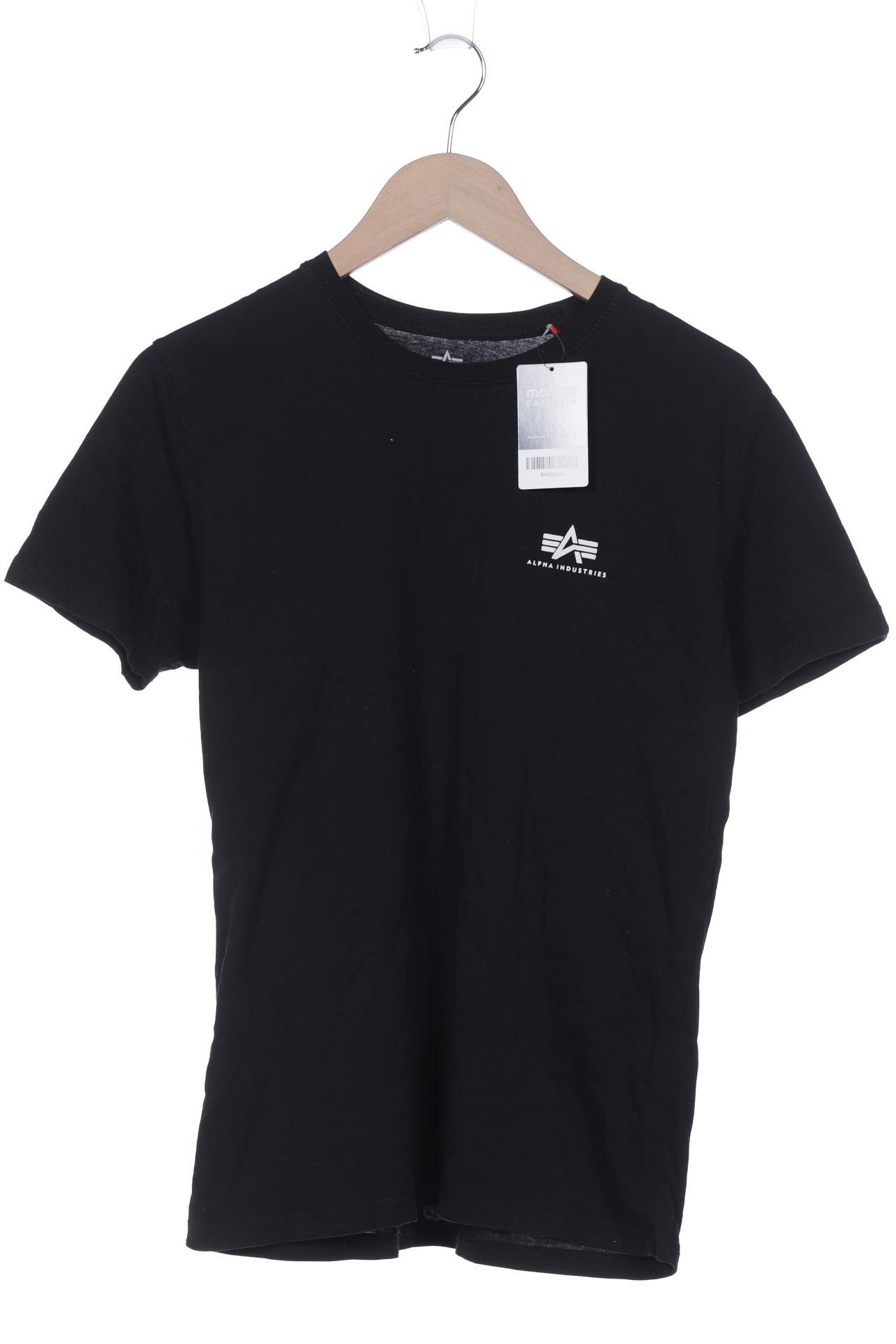 

Alpha industries Herren T-Shirt, schwarz, Gr. 48