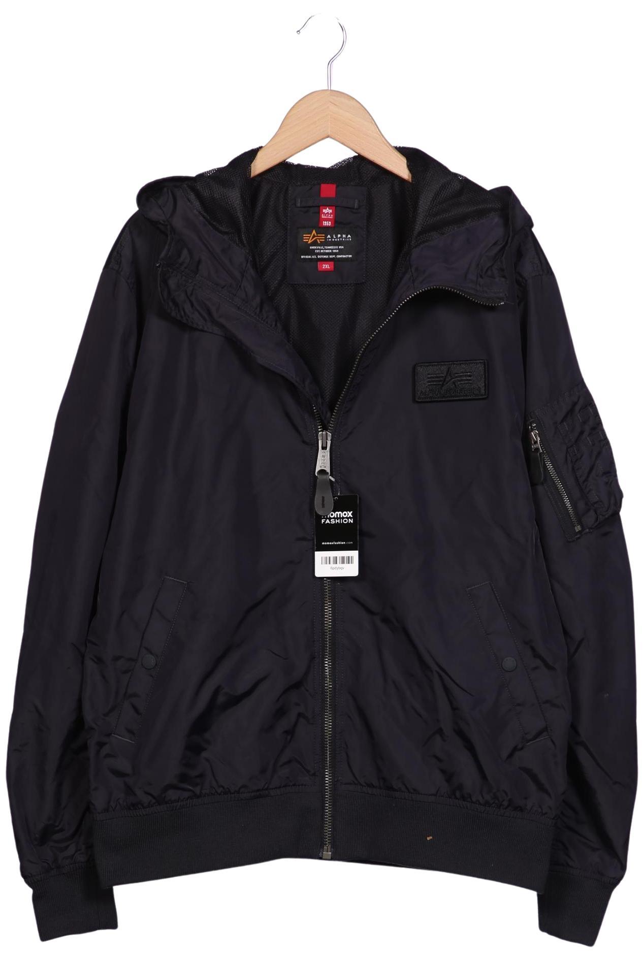 

Alpha industries Herren Jacke, marineblau, Gr. 56