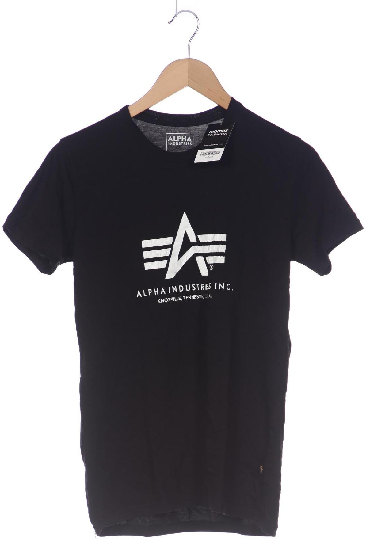 

Alpha industries Herren T-Shirt, schwarz, Gr. 46
