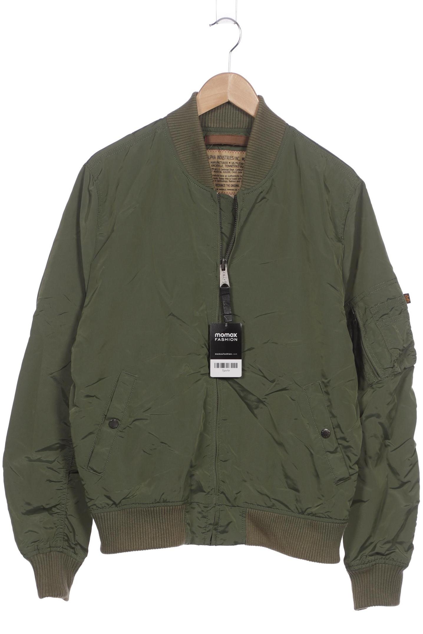 

Alpha industries Herren Jacke, grün, Gr. 52