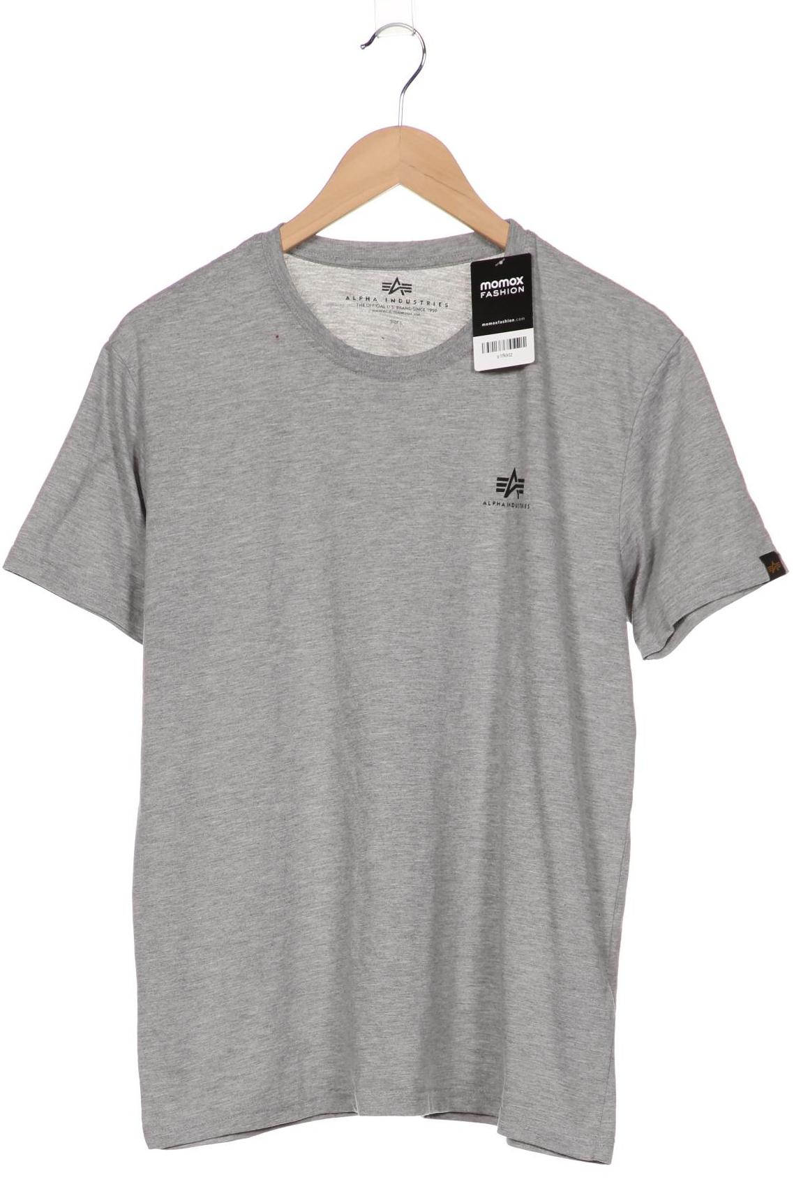 

Alpha industries Herren T-Shirt, grau, Gr. 52