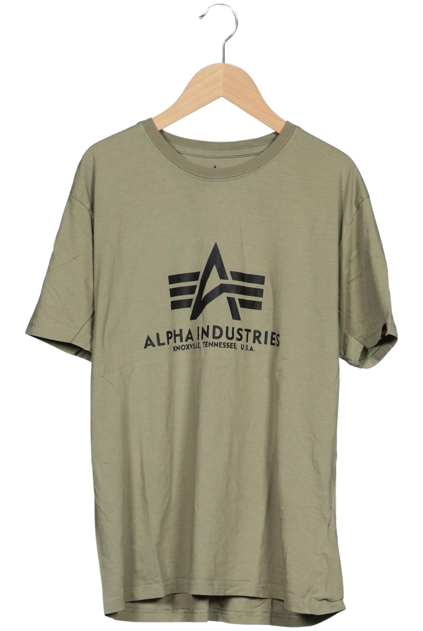 

Alpha industries Herren T-Shirt, grün, Gr. 52