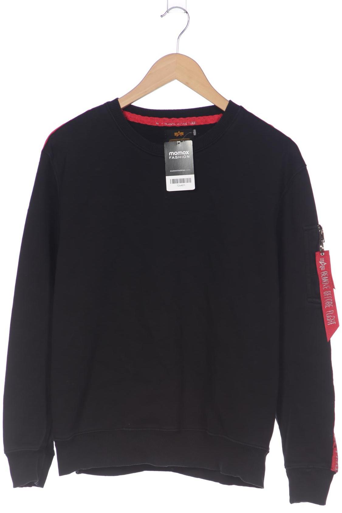 

Alpha industries Herren Sweatshirt, schwarz, Gr. 48