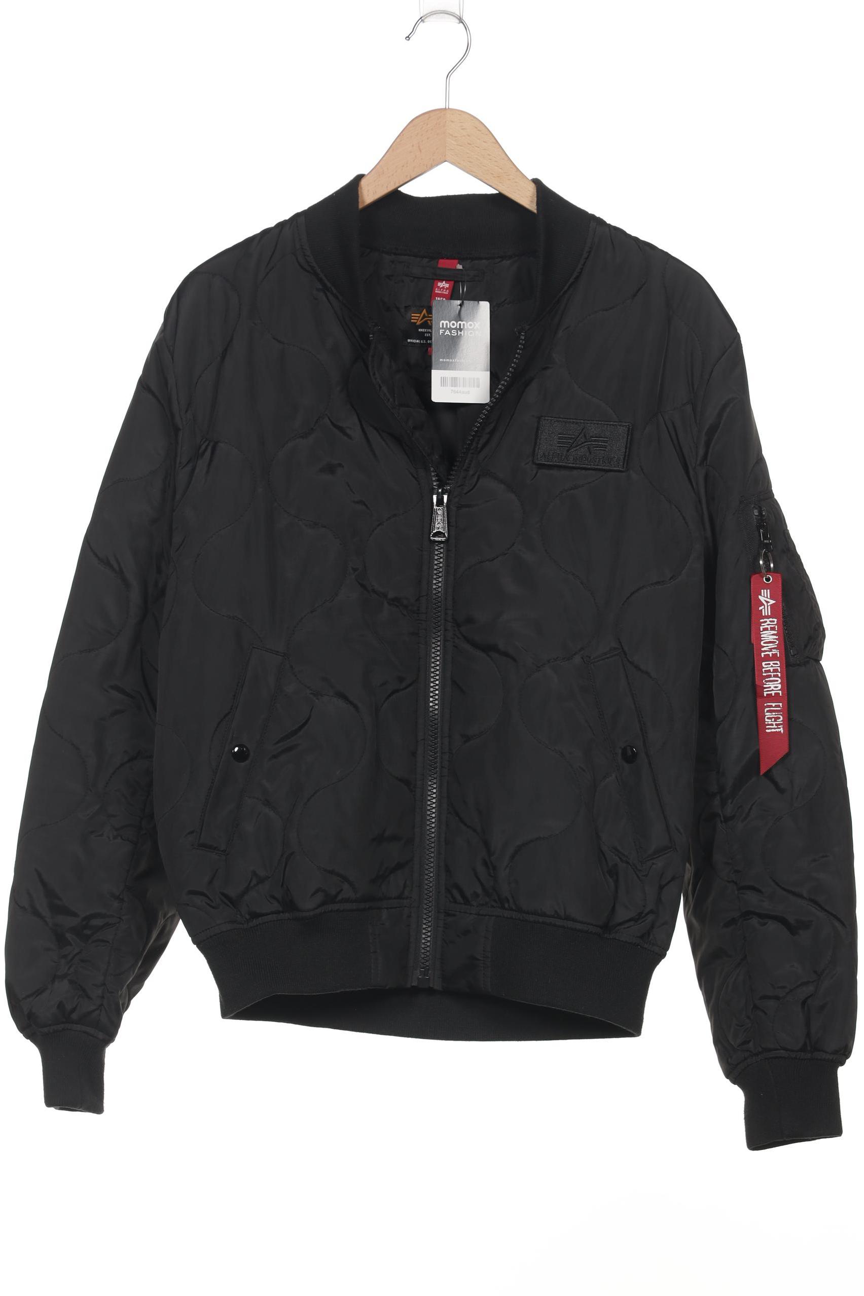 

Alpha industries Herren Jacke, schwarz, Gr. 48