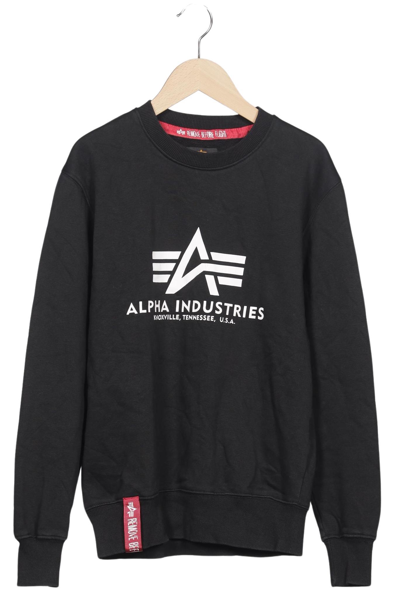 

Alpha industries Herren Sweatshirt, schwarz, Gr. 44