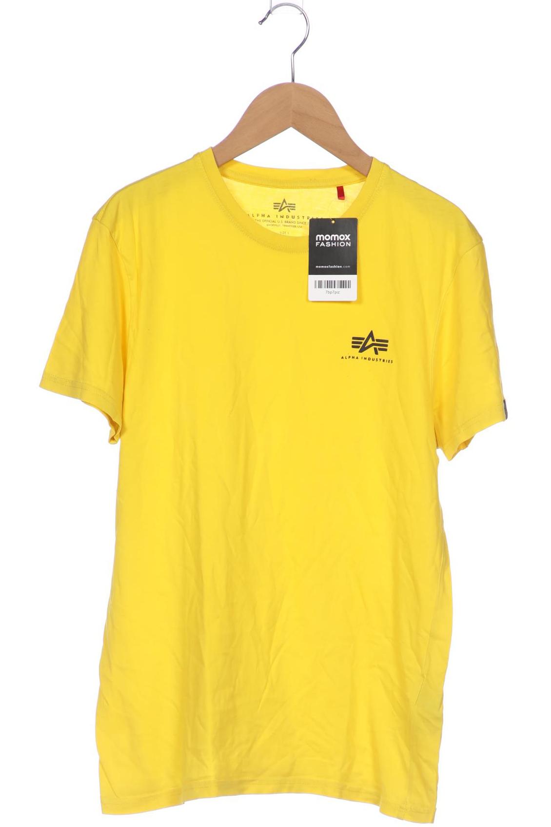 

Alpha industries Herren T-Shirt, gelb, Gr. 46