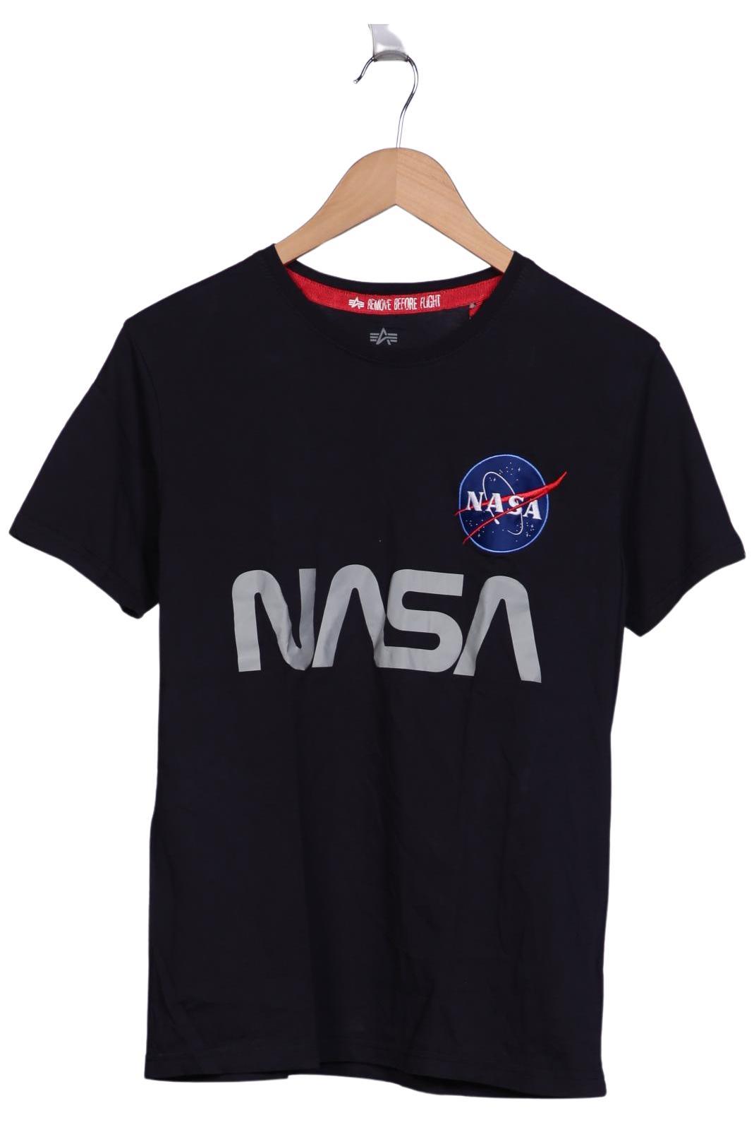 

Alpha industries Herren T-Shirt, marineblau, Gr. 48
