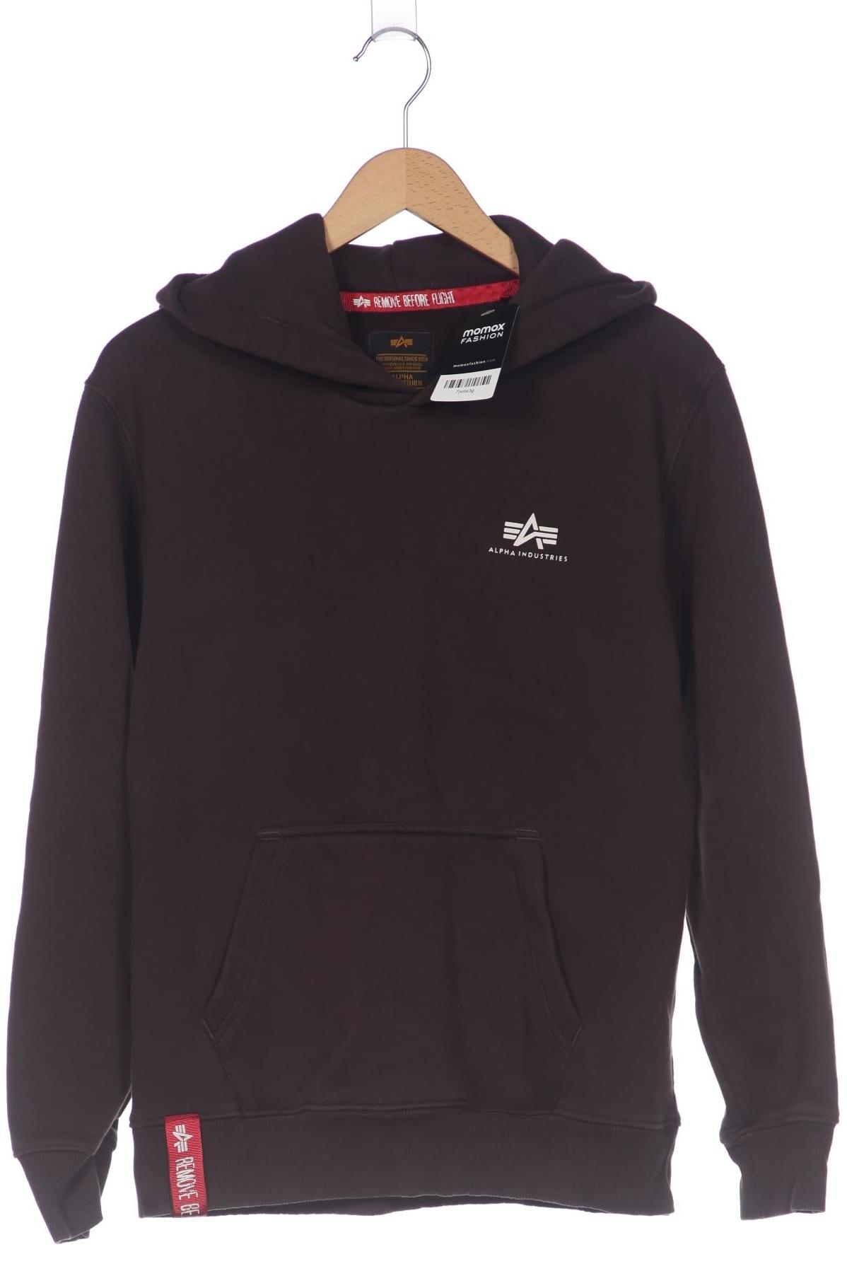 

Alpha industries Herren Kapuzenpullover, braun, Gr. 48