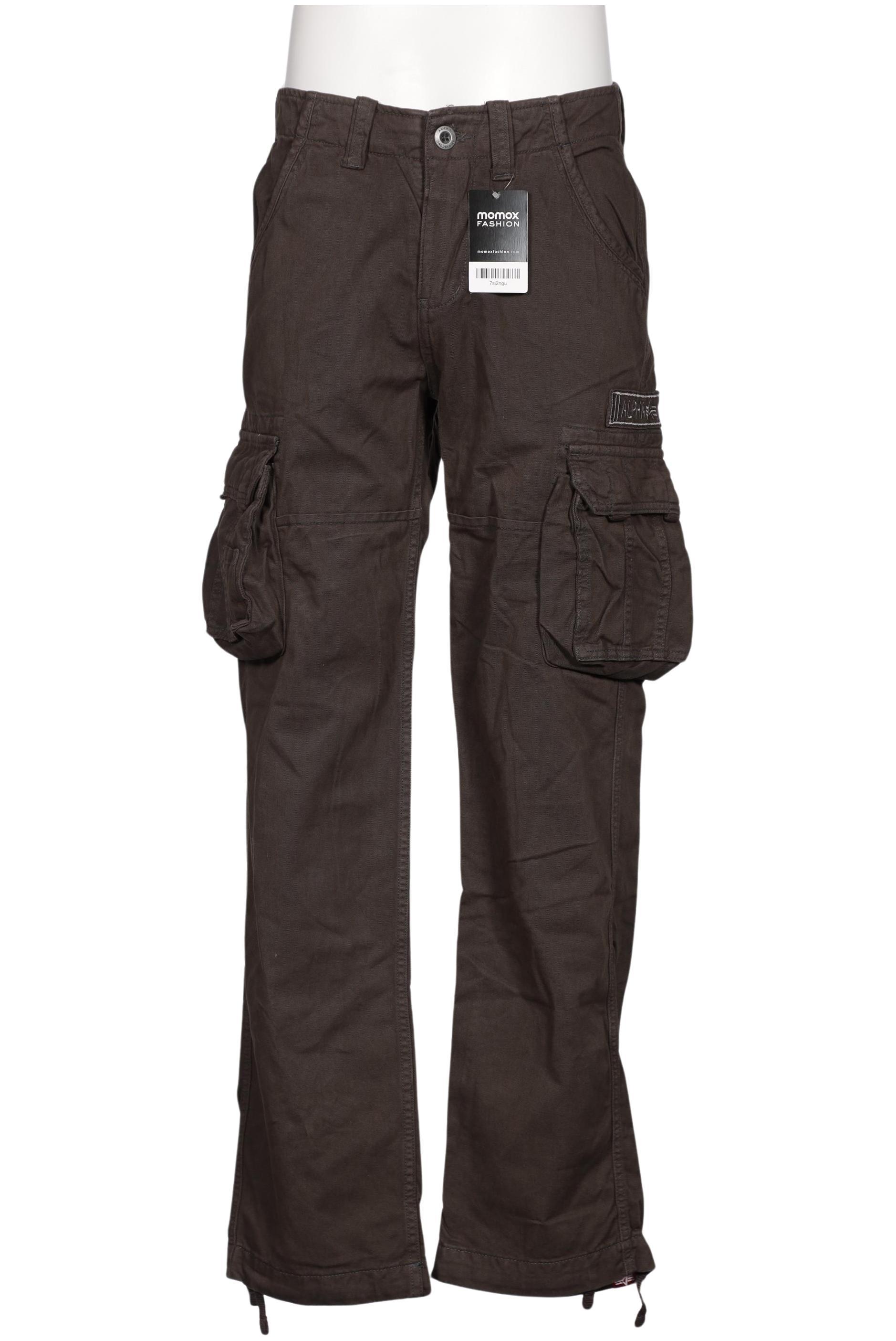 

Alpha industries Herren Stoffhose, braun, Gr. 30