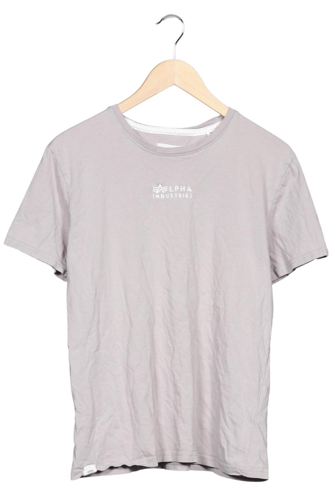 

Alpha industries Herren T-Shirt, grau, Gr. 52