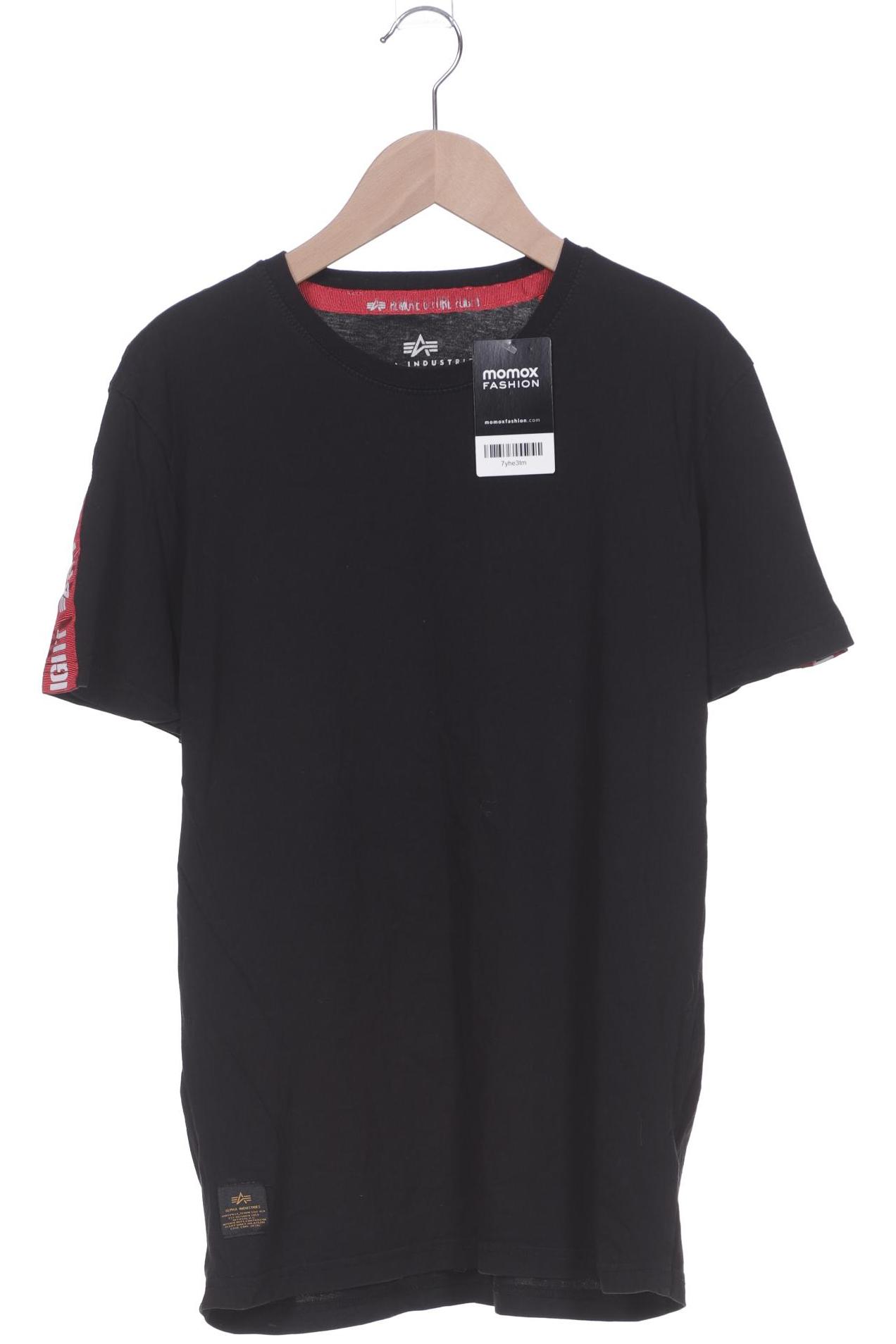 

Alpha industries Herren T-Shirt, schwarz, Gr. 48