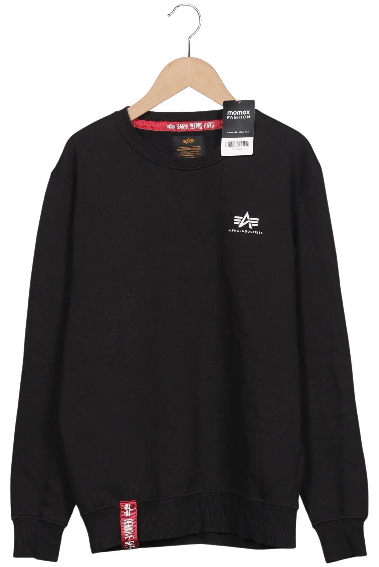 

Alpha industries Herren Sweatshirt, schwarz, Gr. 46