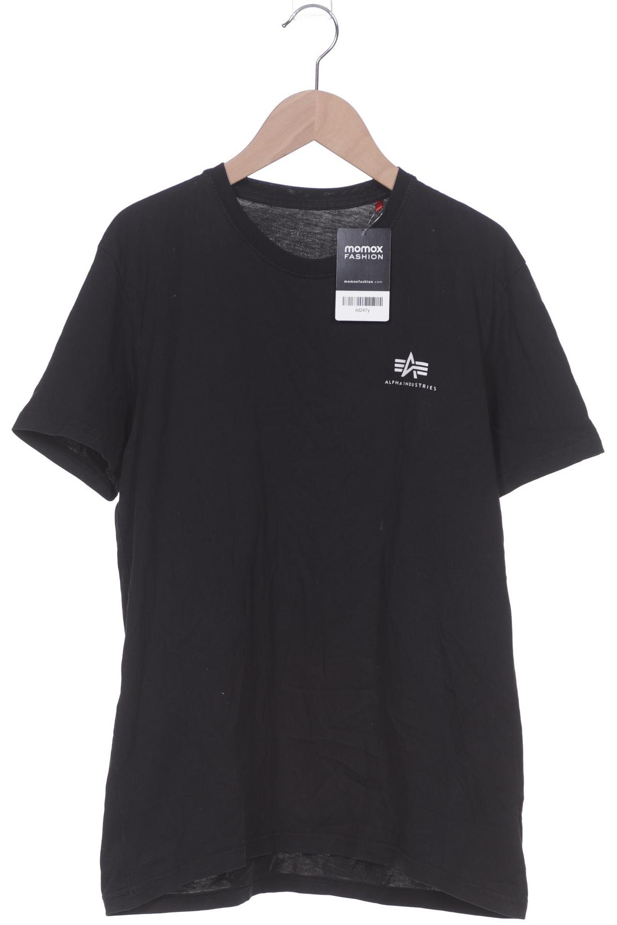

Alpha industries Herren T-Shirt, schwarz, Gr. 48