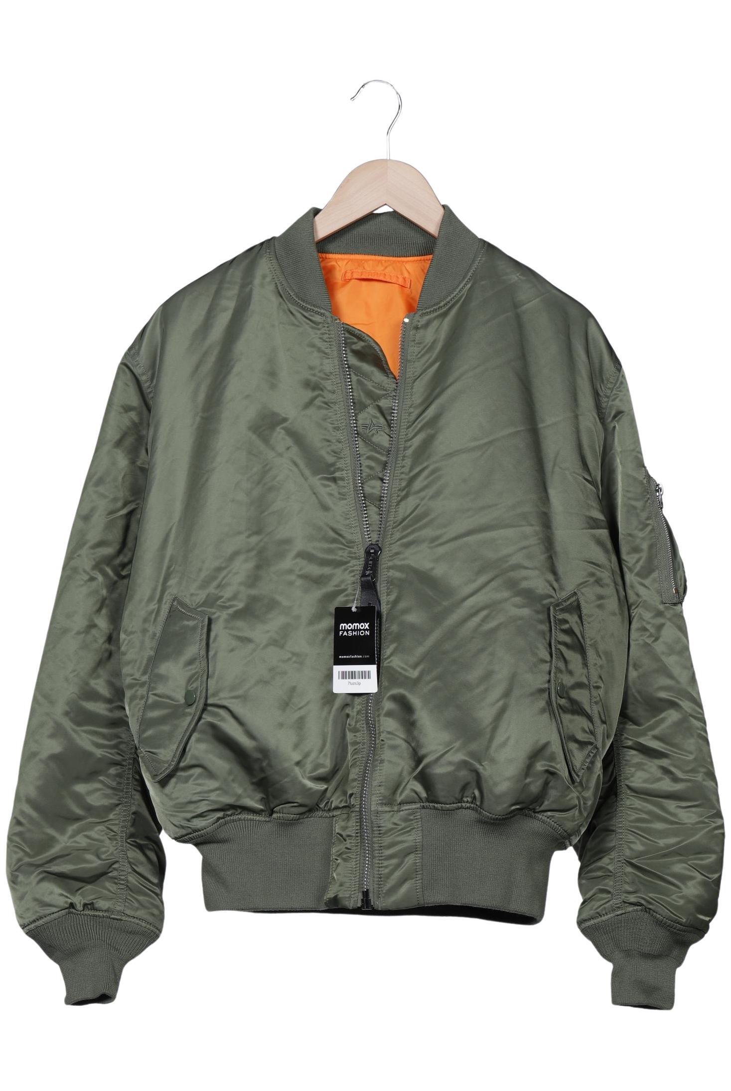 

Alpha industries Herren Jacke, grün, Gr. 52