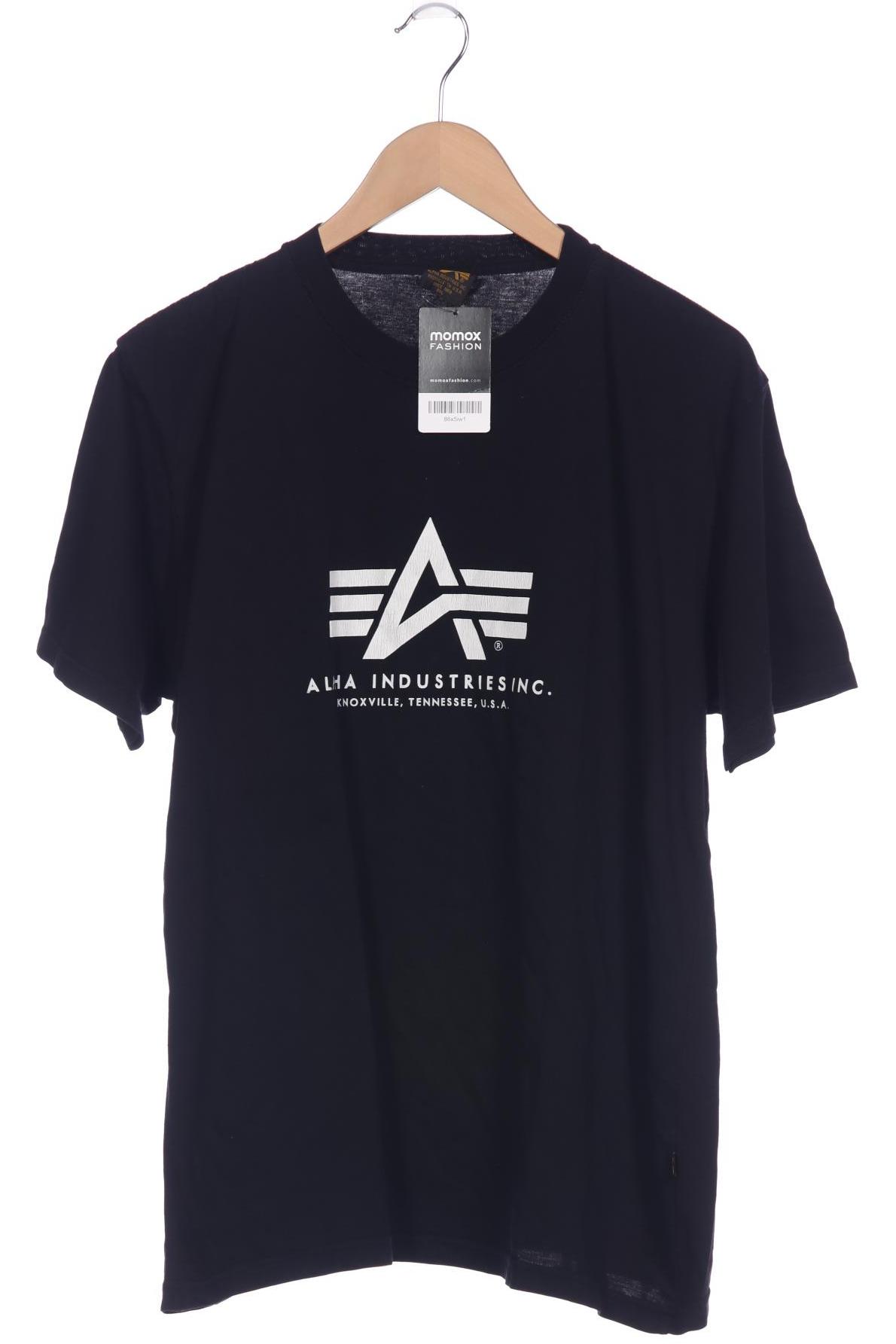 

Alpha industries Herren T-Shirt, schwarz, Gr. 56