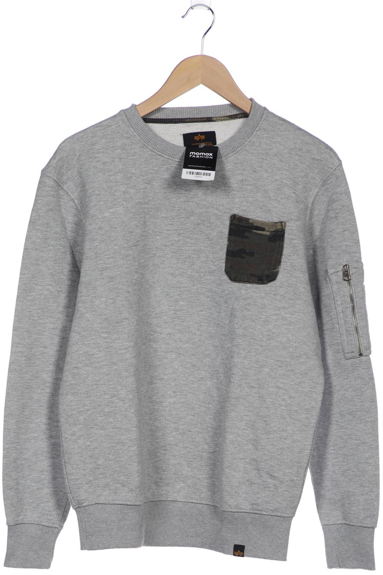 

Alpha industries Herren Sweatshirt, grau, Gr. 46