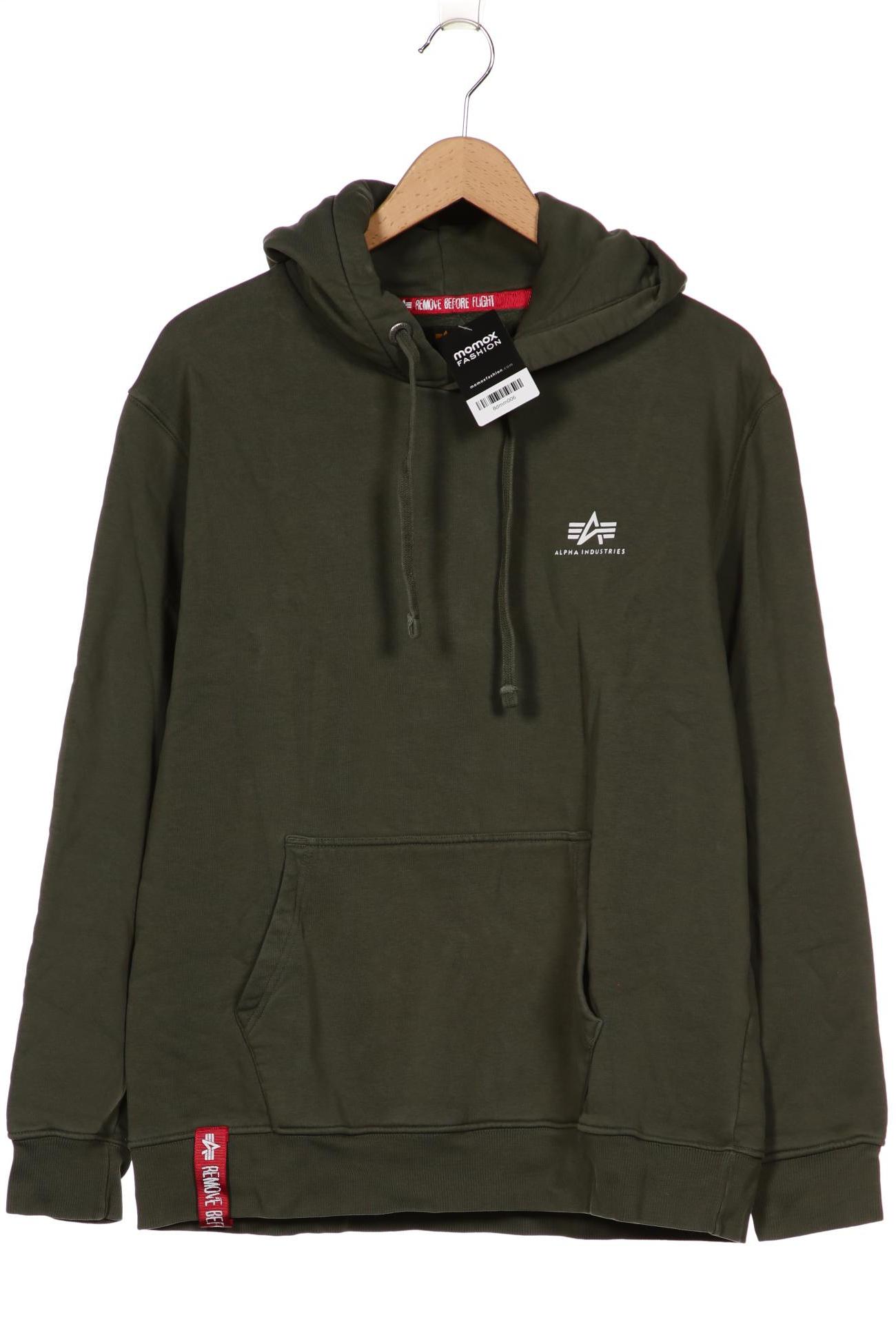 

Alpha industries Herren Kapuzenpullover, grün, Gr. 54