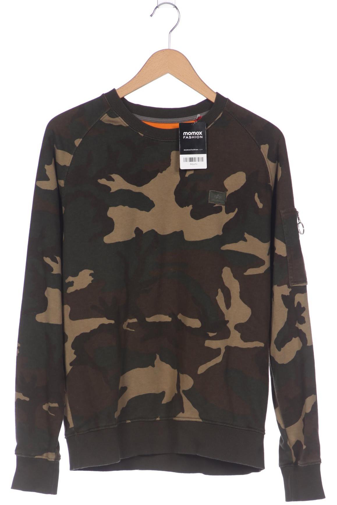 

Alpha industries Herren Sweatshirt, grün, Gr. 48
