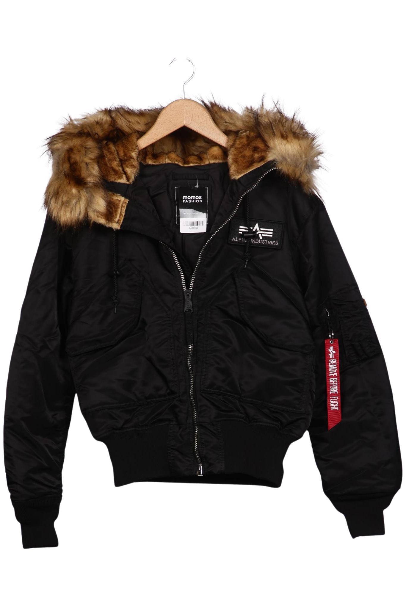 

Alpha industries Herren Jacke, schwarz, Gr. 46