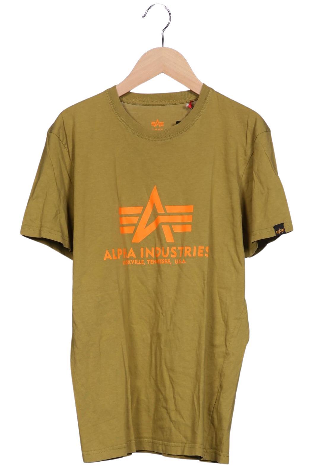 

Alpha industries Herren T-Shirt, grün, Gr. 46