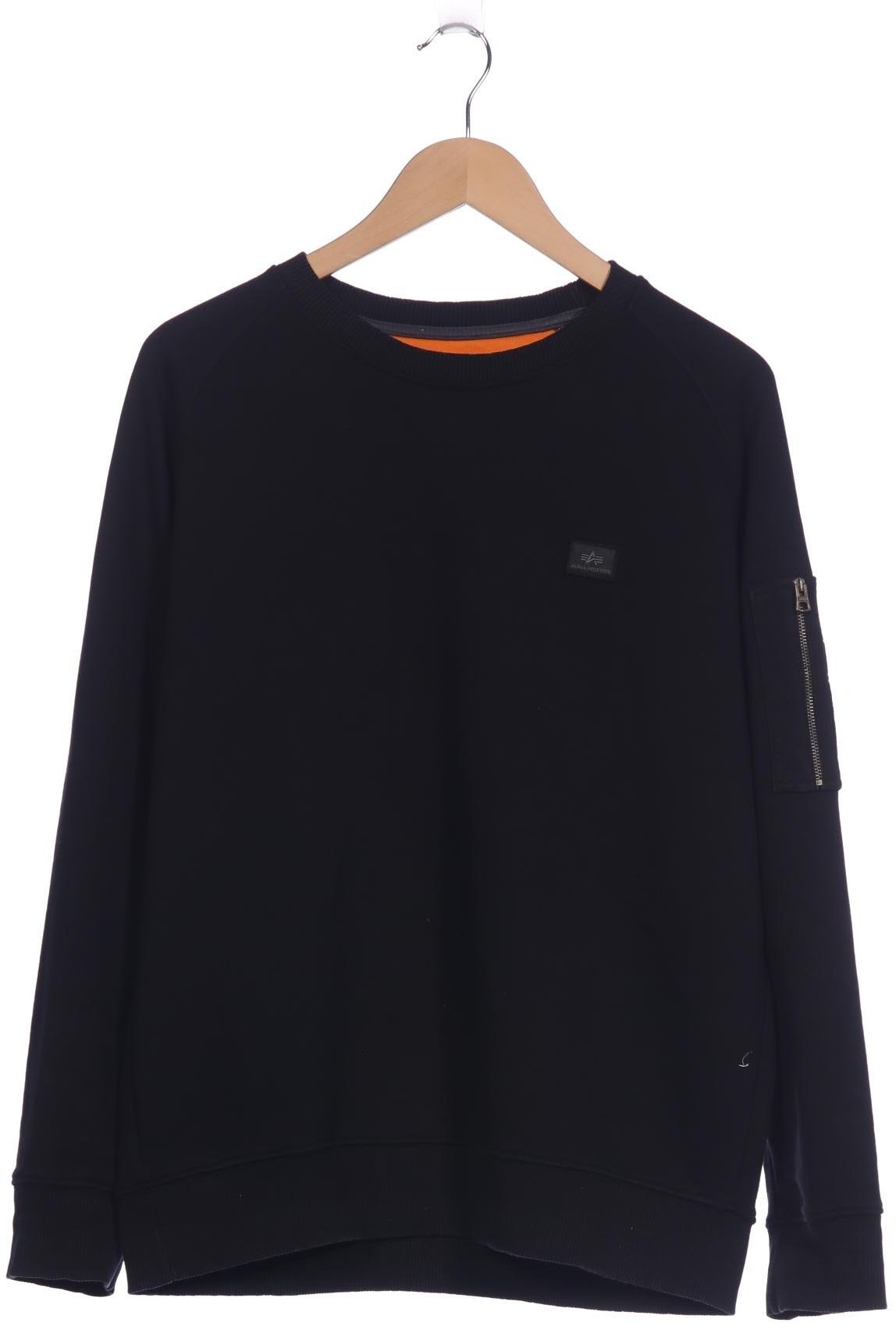 

Alpha industries Herren Sweatshirt, schwarz, Gr. 52