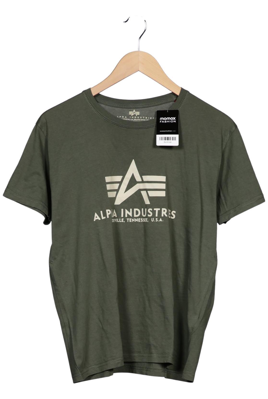 Thumbnail - Alpha industries Herren T-Shirt, grün, Gr. 48
