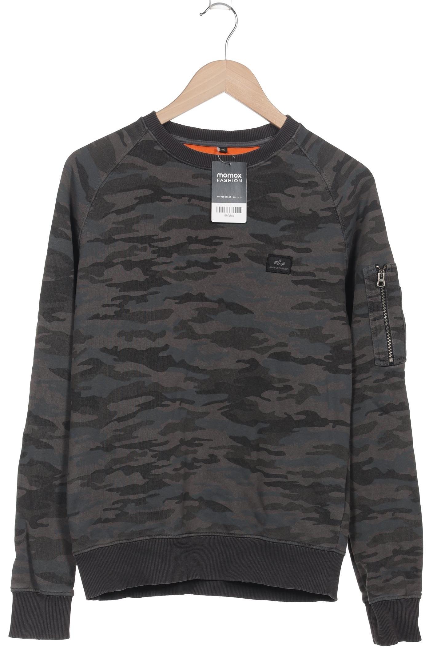 

Alpha industries Herren Sweatshirt, grau, Gr. 44