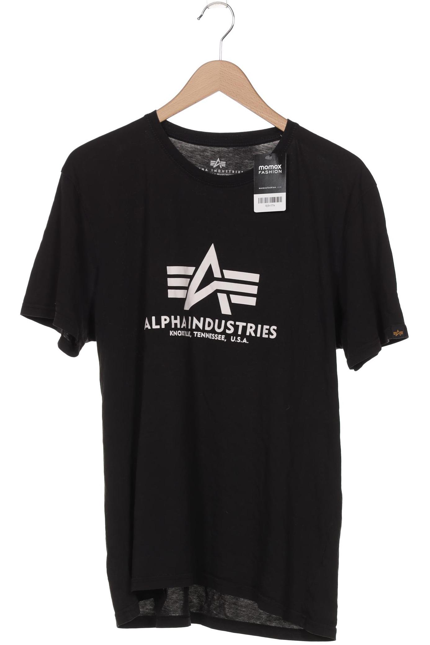 

Alpha industries Herren T-Shirt, schwarz, Gr. 56