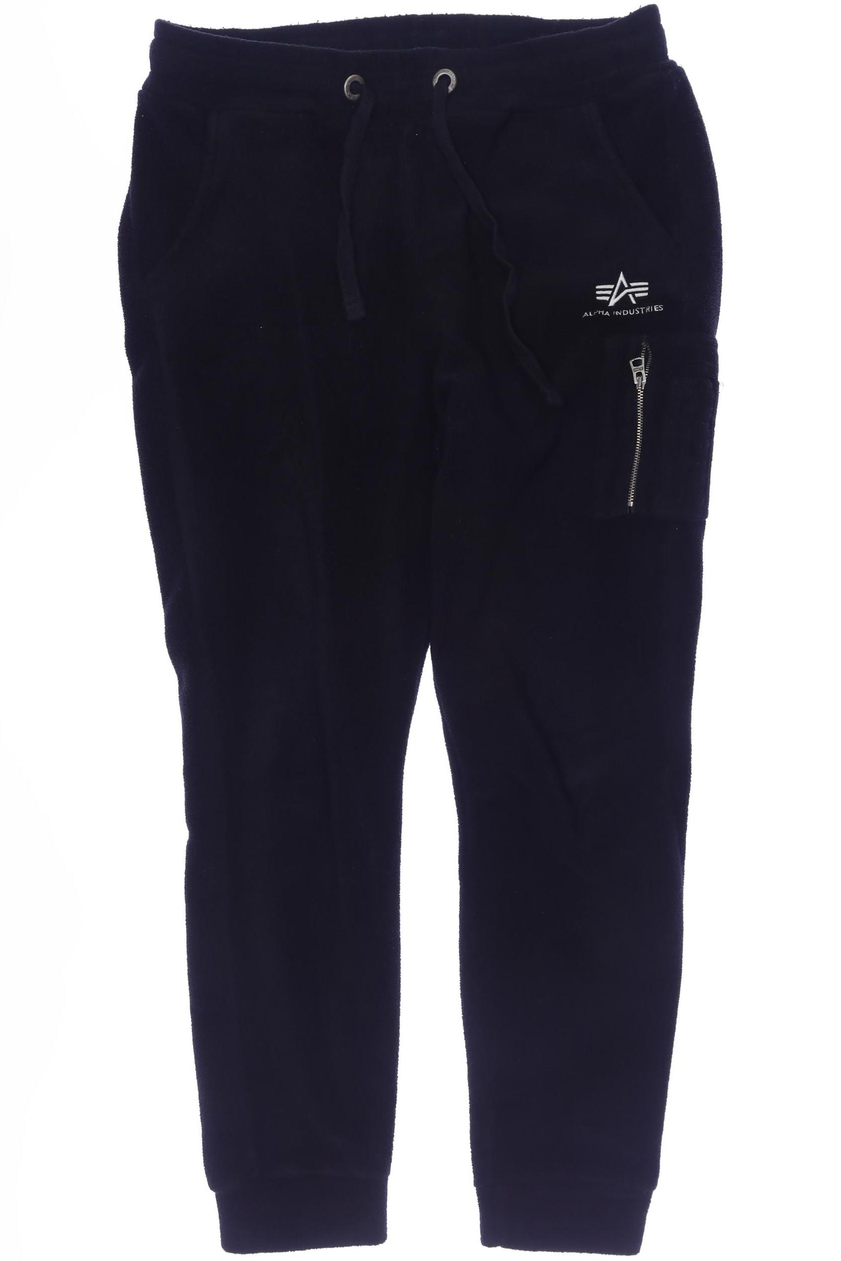 

Alpha industries Herren Stoffhose, schwarz, Gr. 0
