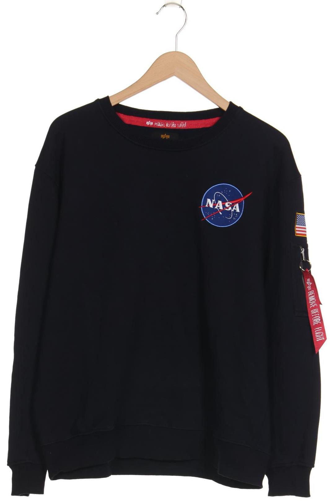 

Alpha industries Herren Sweatshirt, marineblau, Gr. 52
