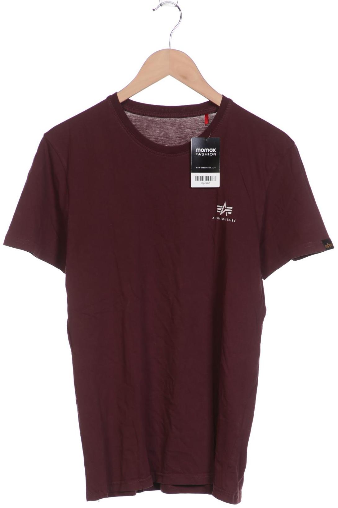 

Alpha industries Herren T-Shirt, bordeaux