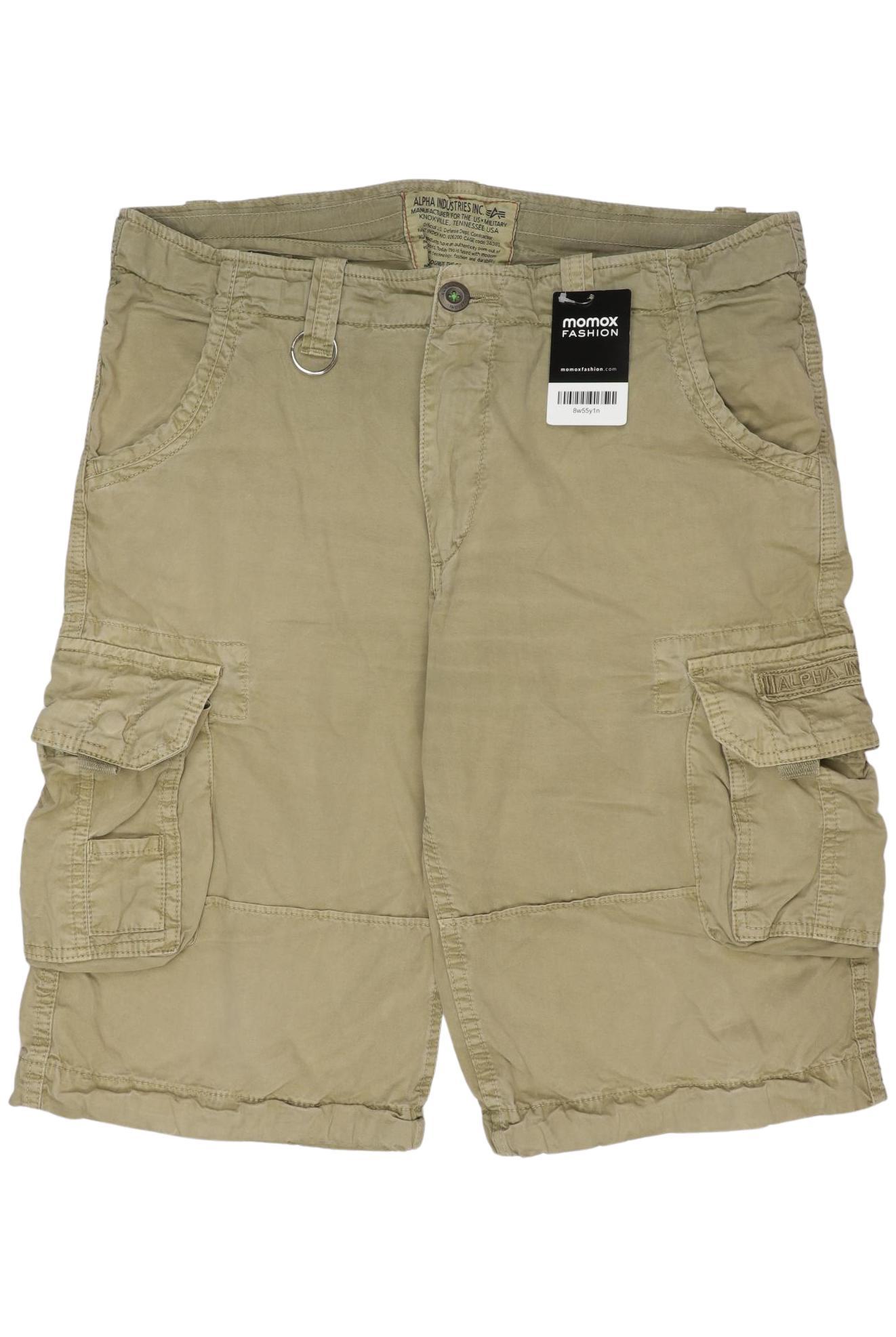 

Alpha industries Herren Shorts, beige, Gr. 34