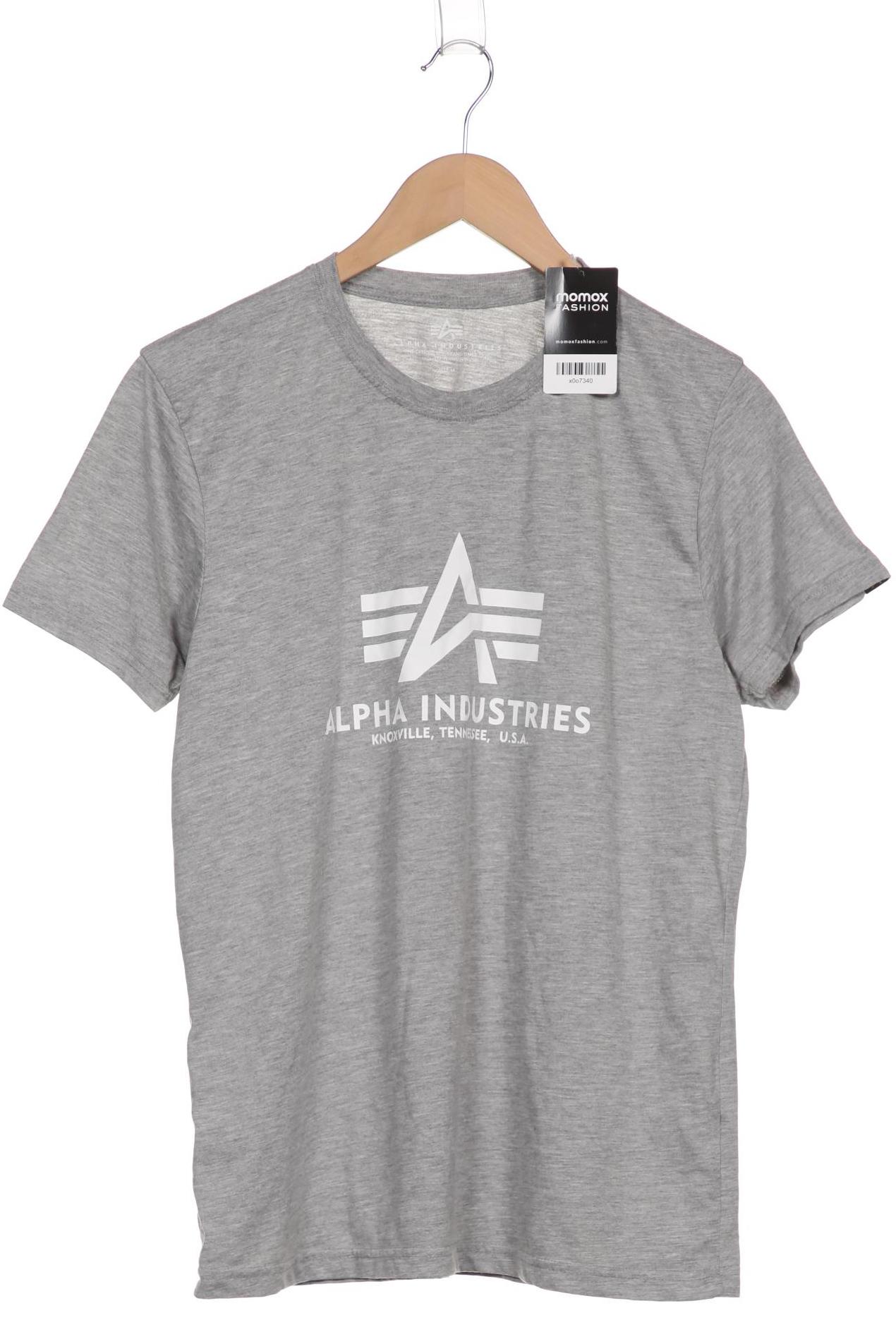 

Alpha industries Herren T-Shirt, grau, Gr. 48