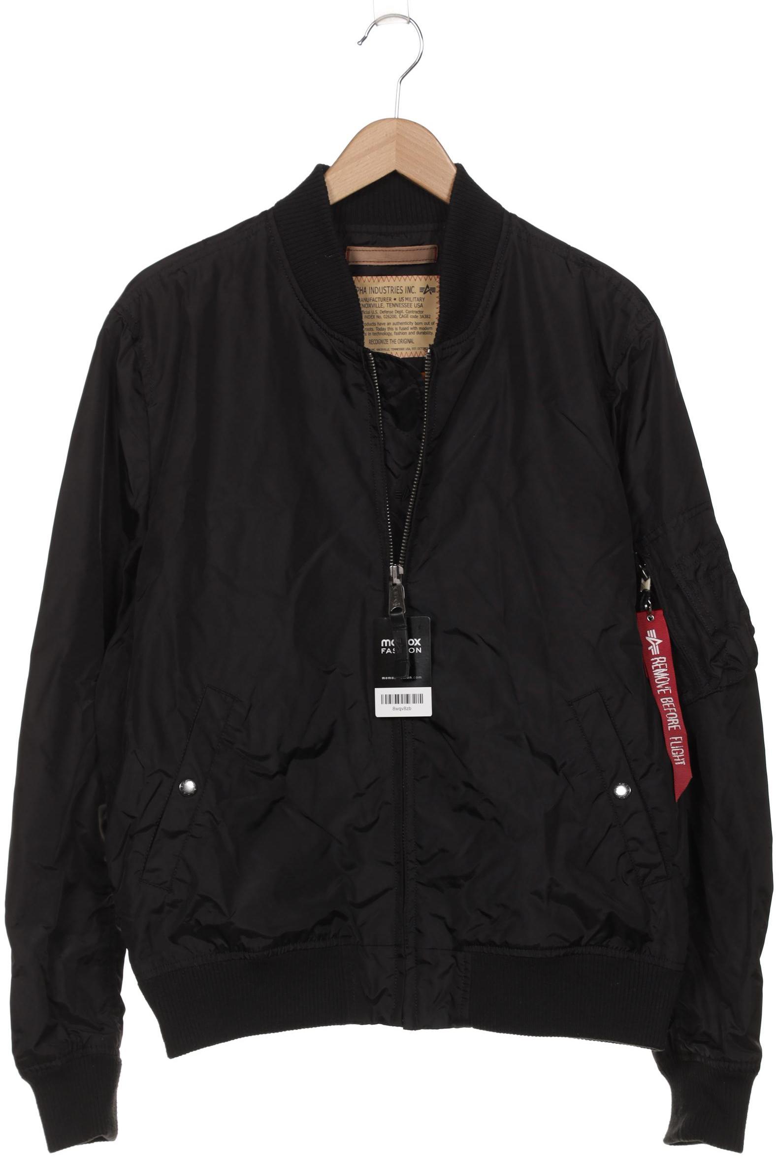 

Alpha industries Herren Jacke, schwarz, Gr. 54