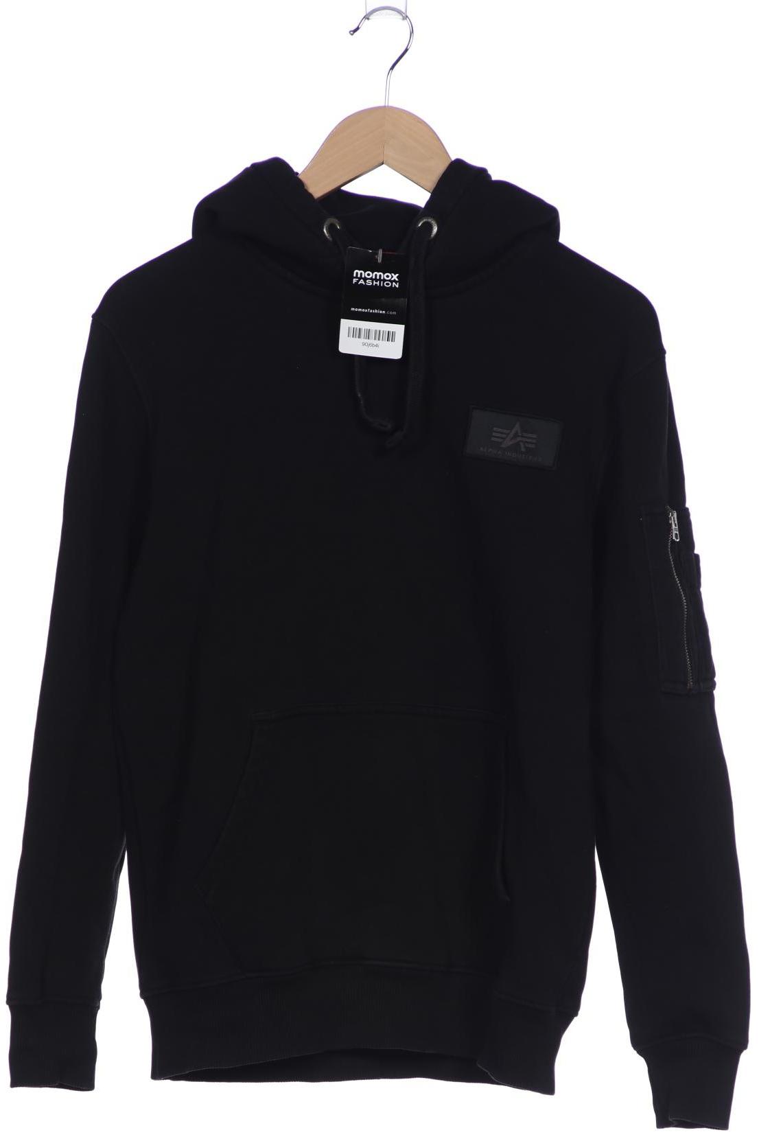 

Alpha industries Herren Kapuzenpullover, schwarz, Gr. 46