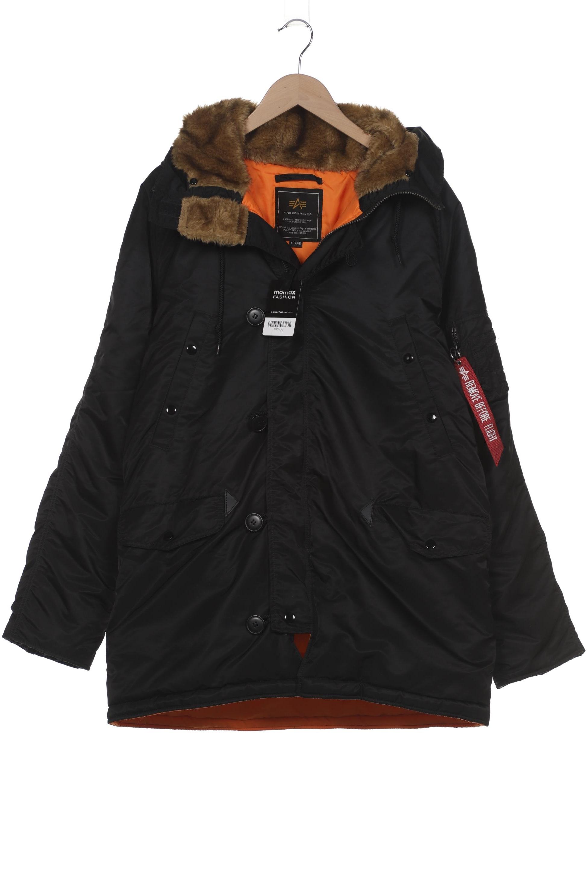 

Alpha industries Herren Jacke, schwarz, Gr. 54