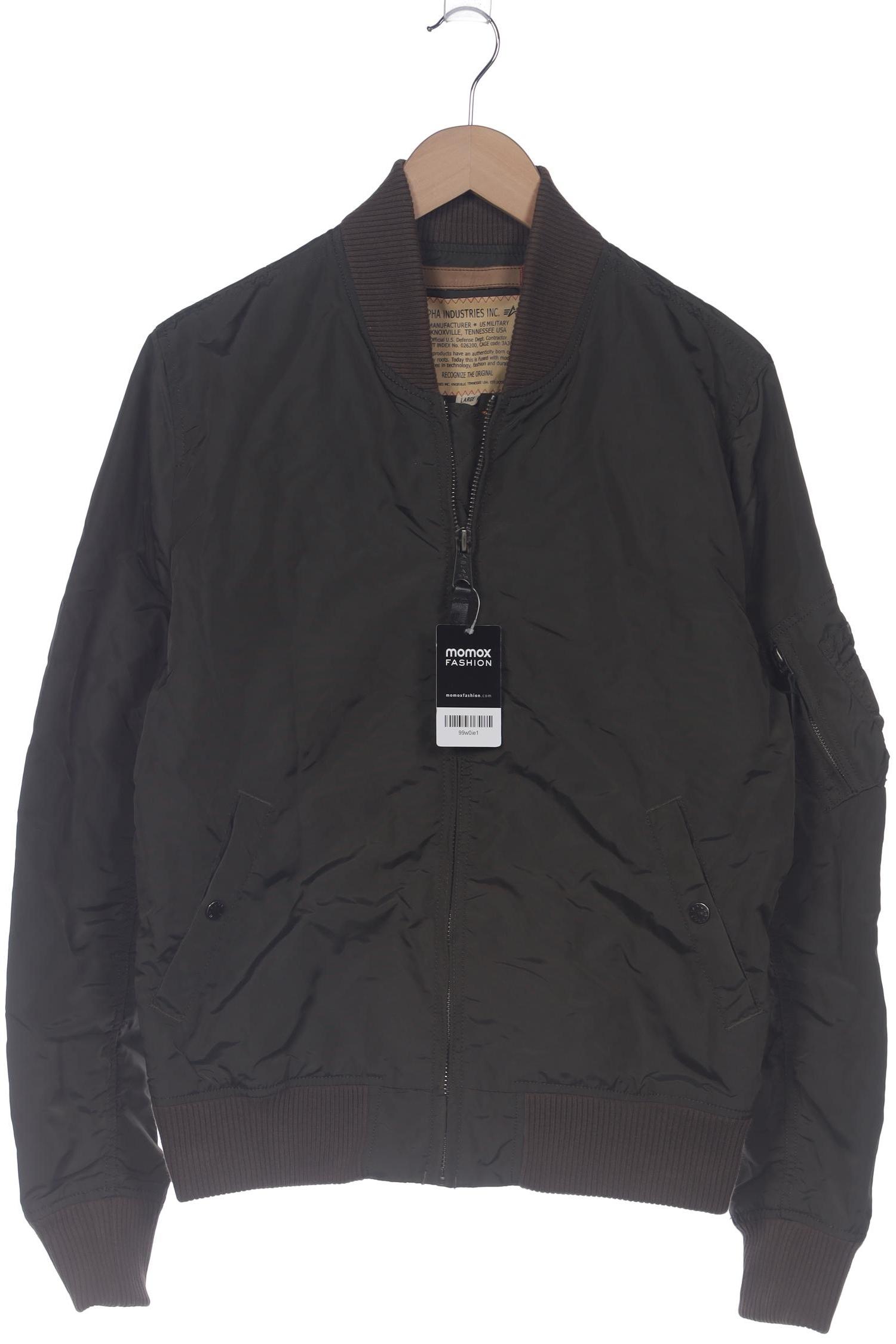 

Alpha industries Herren Jacke, grün, Gr. 52