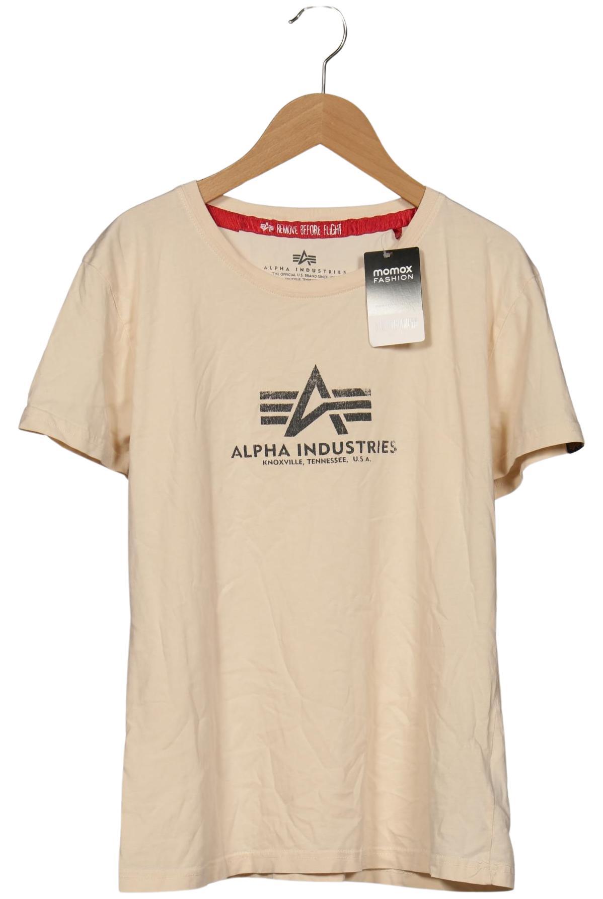 

Alpha industries Herren T-Shirt, beige, Gr. 52