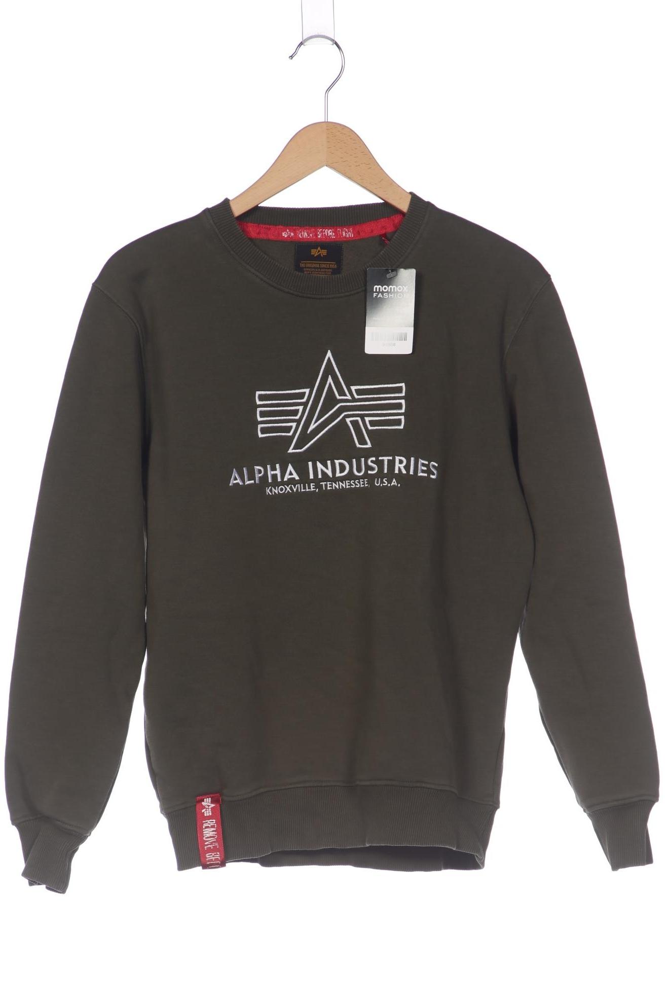 

Alpha industries Herren Sweatshirt, grün, Gr. 46