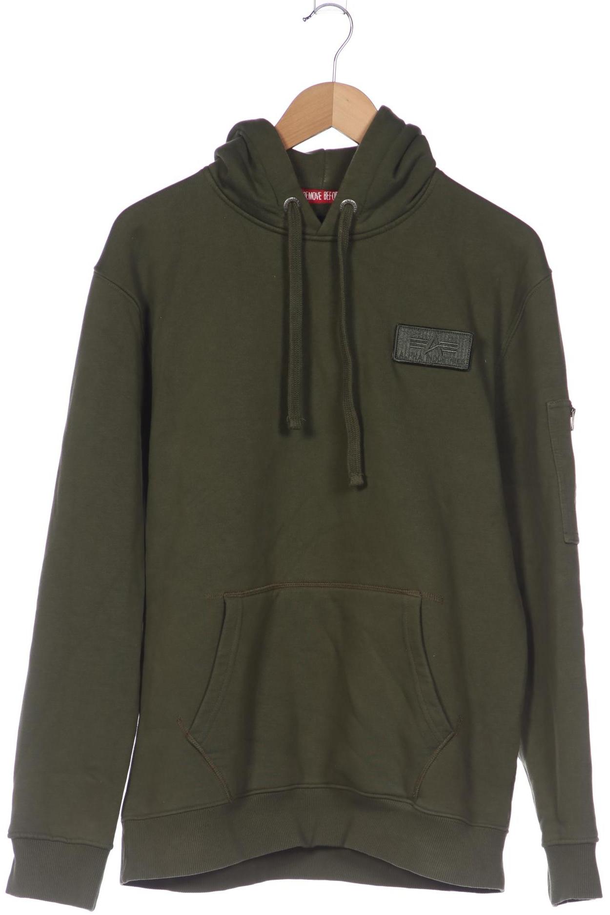 

Alpha industries Herren Kapuzenpullover, grün, Gr. 54
