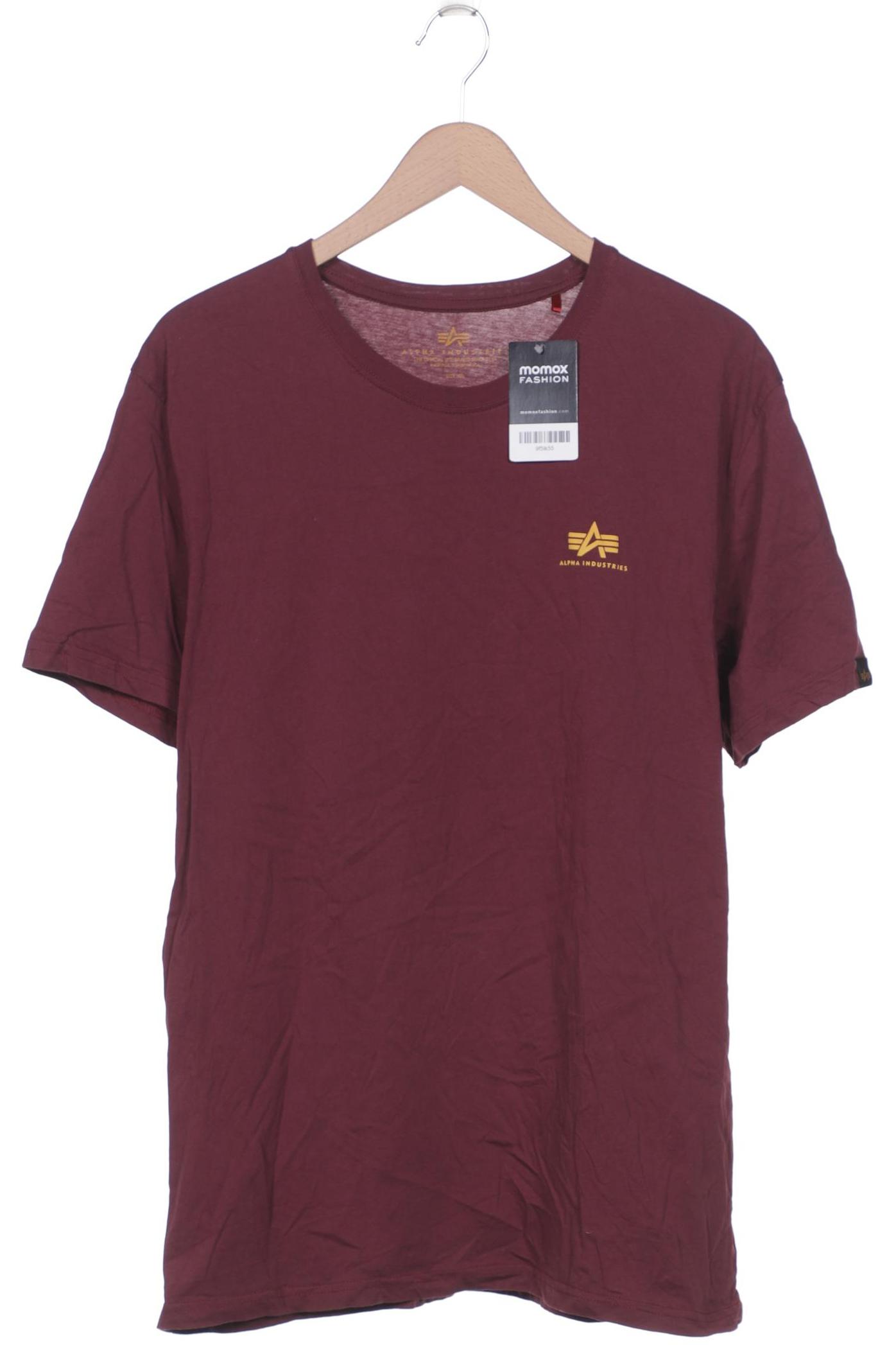 

Alpha industries Herren T-Shirt, bordeaux